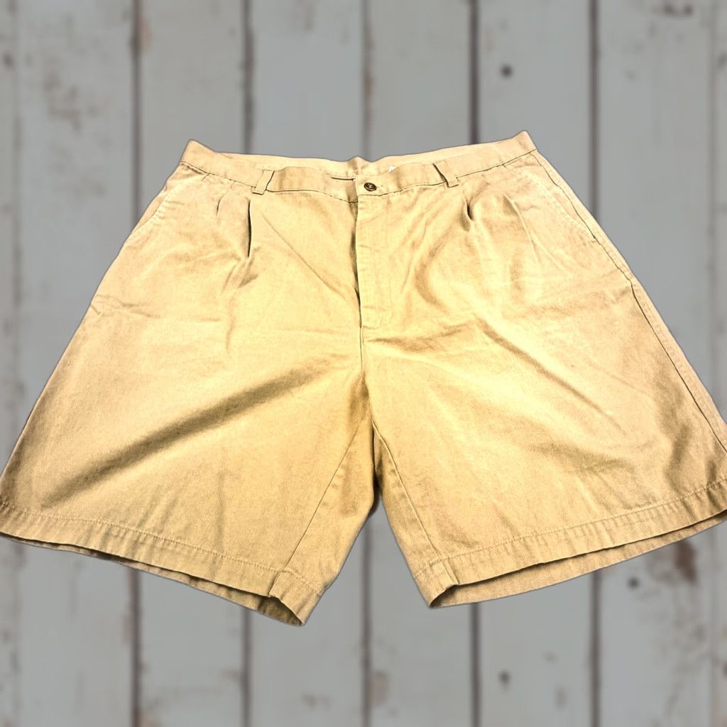 Nike Nike Mens Chinos Casual Canvas Cotton Khaki 40 x 8 Beige Golf Swoosh EUC Size US 40 / EU 56 - 1 Thumbnail