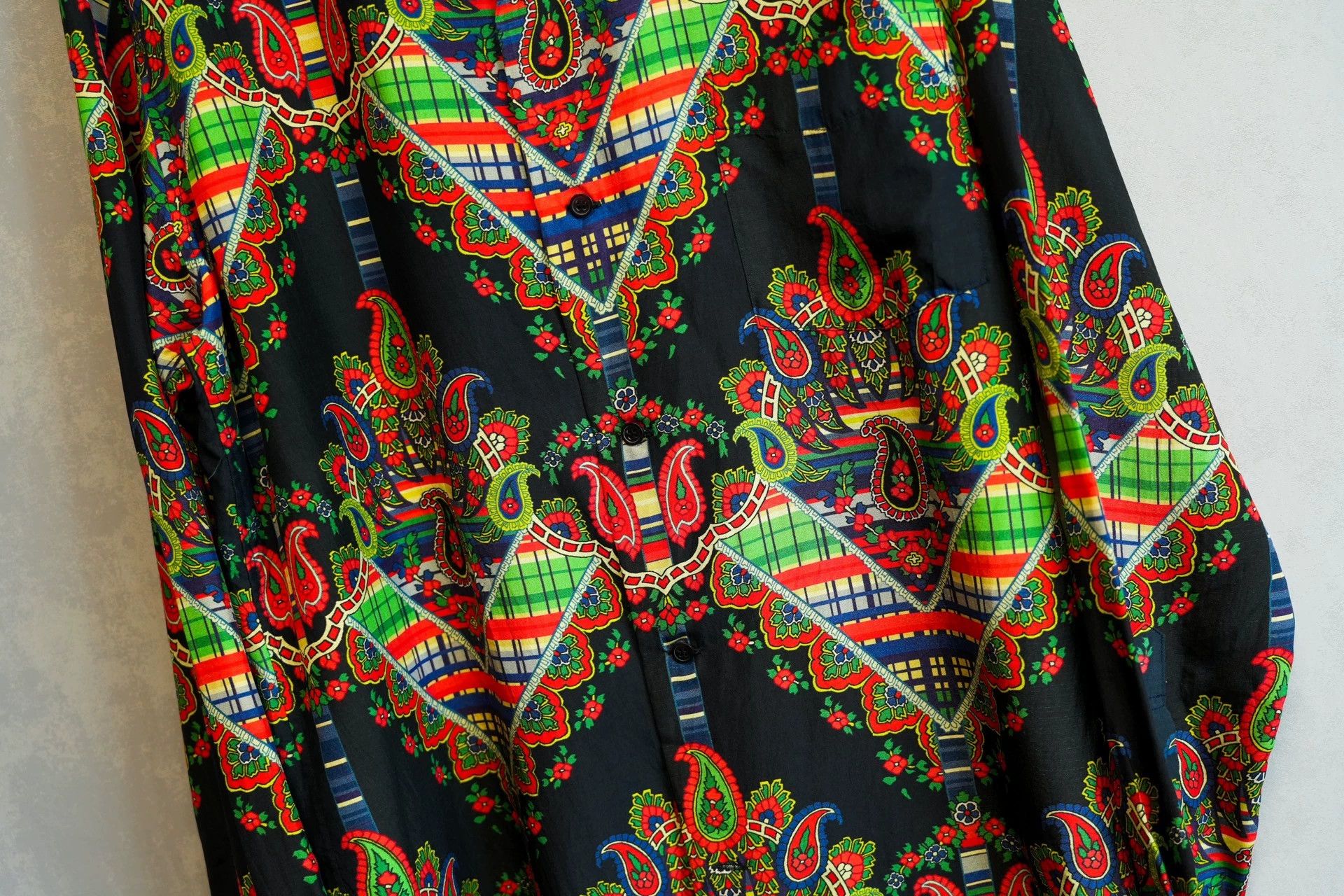 Yohji Yamamoto Yohji Yamamoto Y's for men 04SS Floral Church Silk Shirt Size US L / EU 52-54 / 3 - 5 Thumbnail