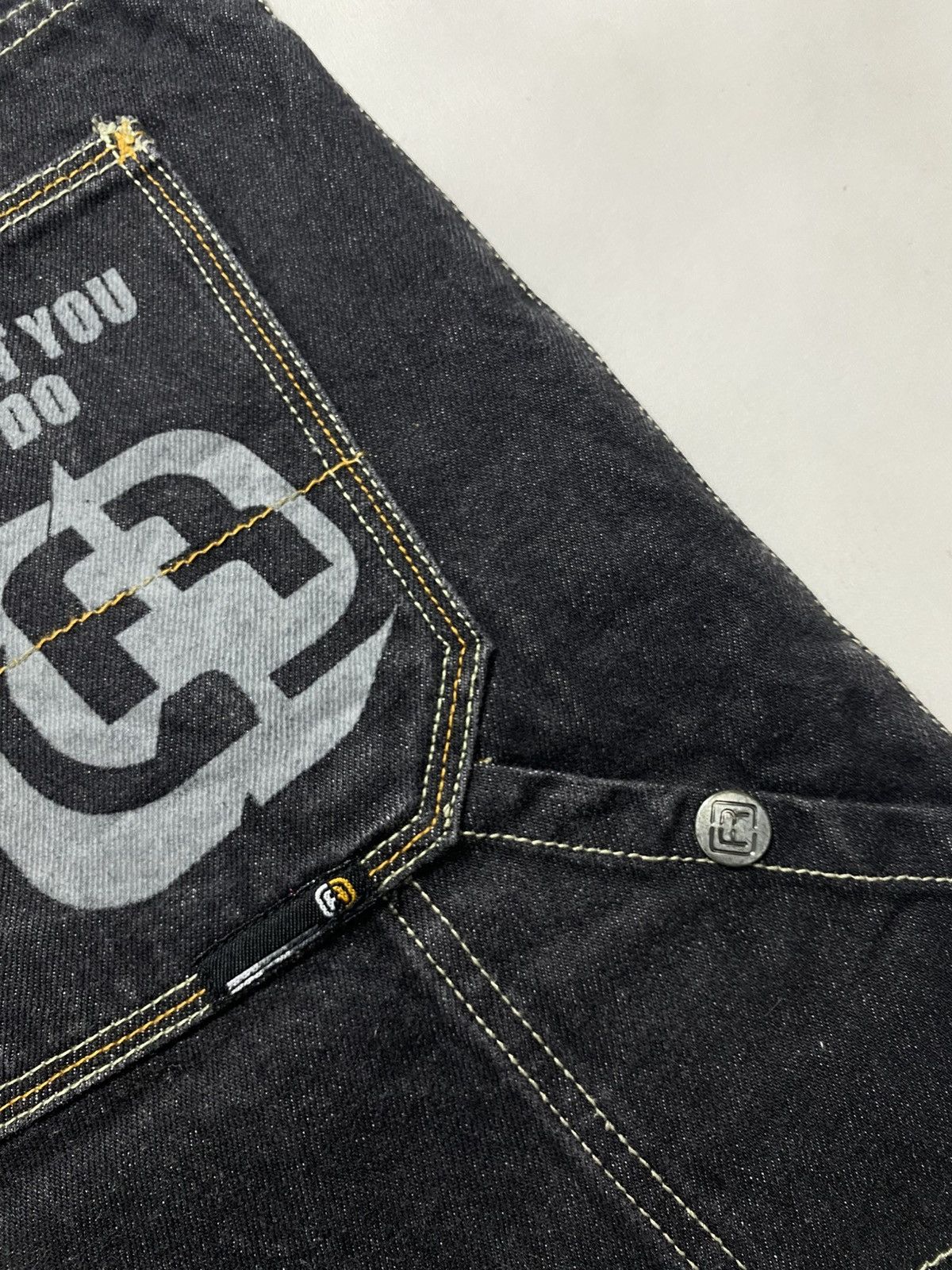 Japanese Brand Jeans Short Freaky x Stretwear Size US 32 / EU 48 - 4 Thumbnail