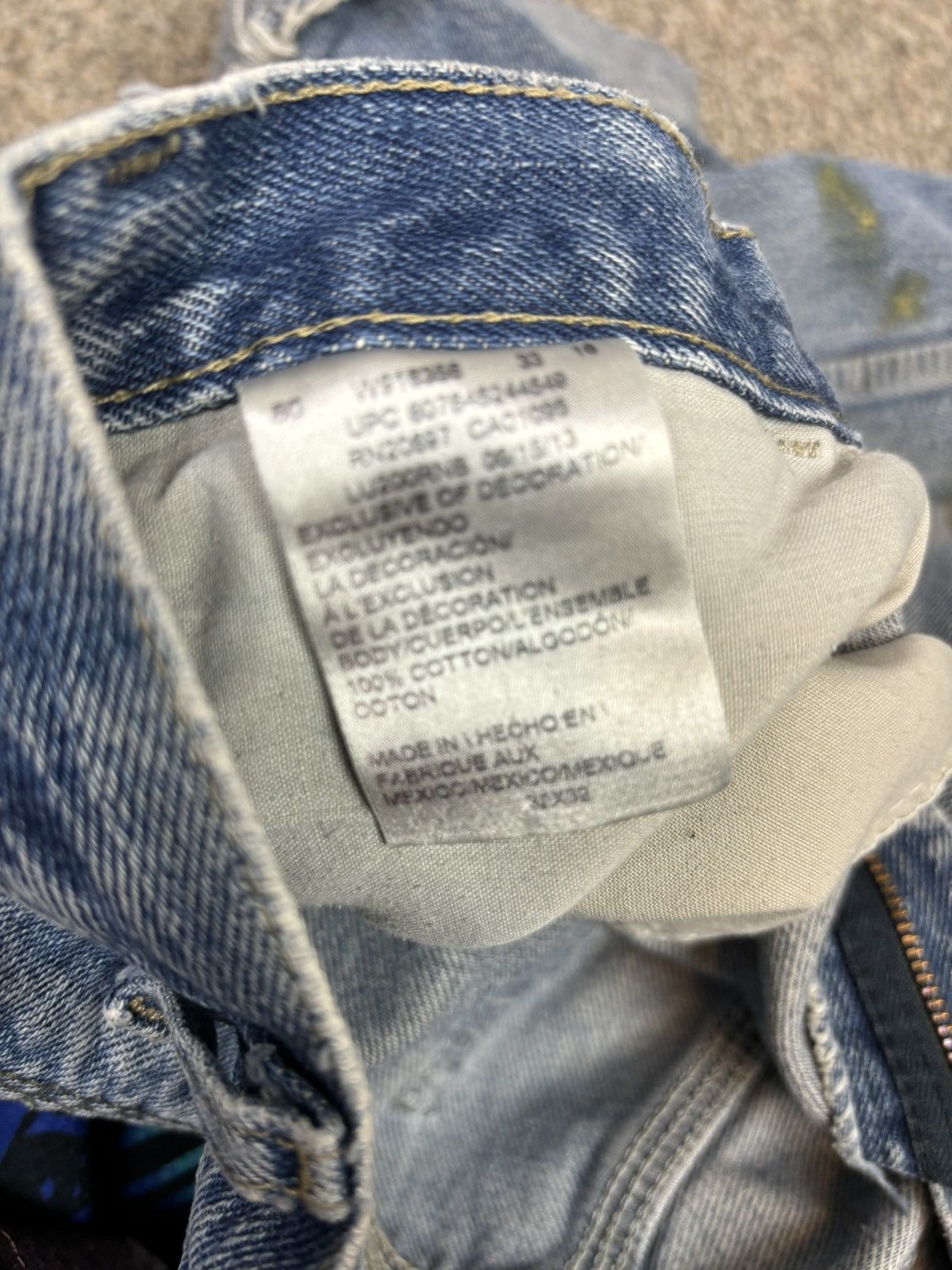 Dickies Y2k light wash dickies carpenter denim jeans Size US 36 / EU 52 - 11 Thumbnail