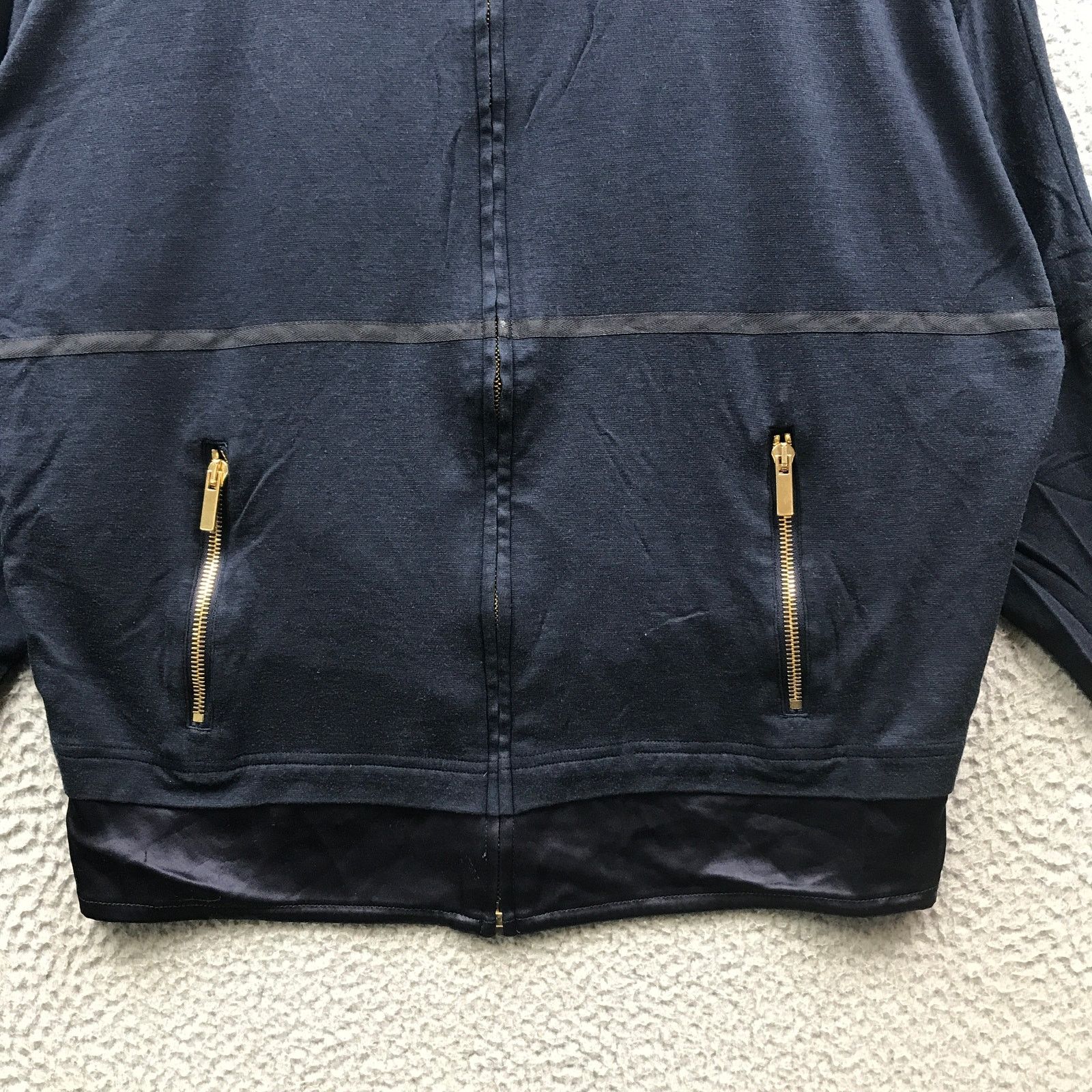 Other St. John Jacket Women's Medium M Long Sleeve Pockets Navy Size M / US 6-8 / IT 42-44 - 6 Thumbnail