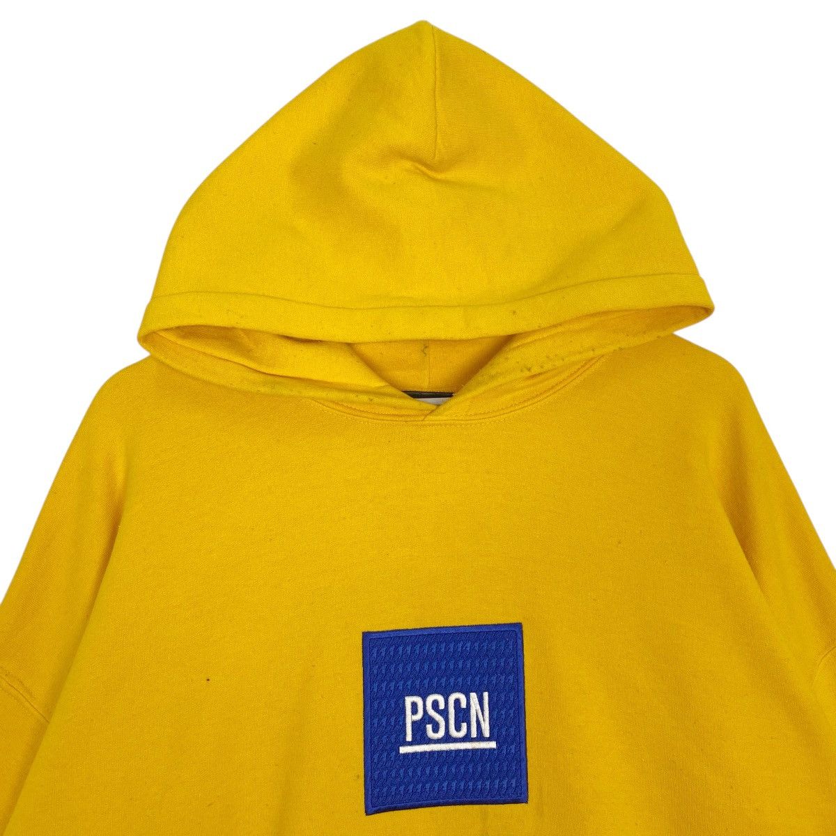 Other Vintage PSCN Printed Hoodie Sweater Yellow Pullover Size XL Size US XL / EU 56 / 4 - 4 Thumbnail