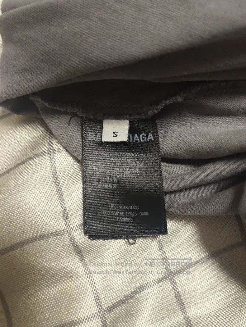 Balenciaga Balenciaga Gray Short Sleeve T-shirt with Band Portrait Pr Size US S / EU 44-46 / 1 - 3 Thumbnail