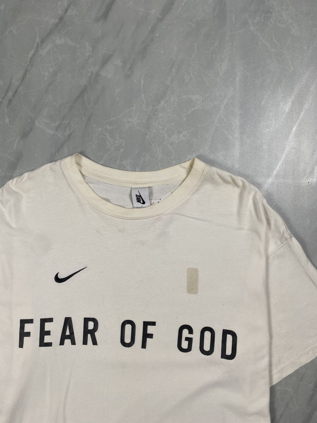 Fear of God × Nike Nike Air FOG Tee Size US XL / EU 56 / 4 - 2 Thumbnail