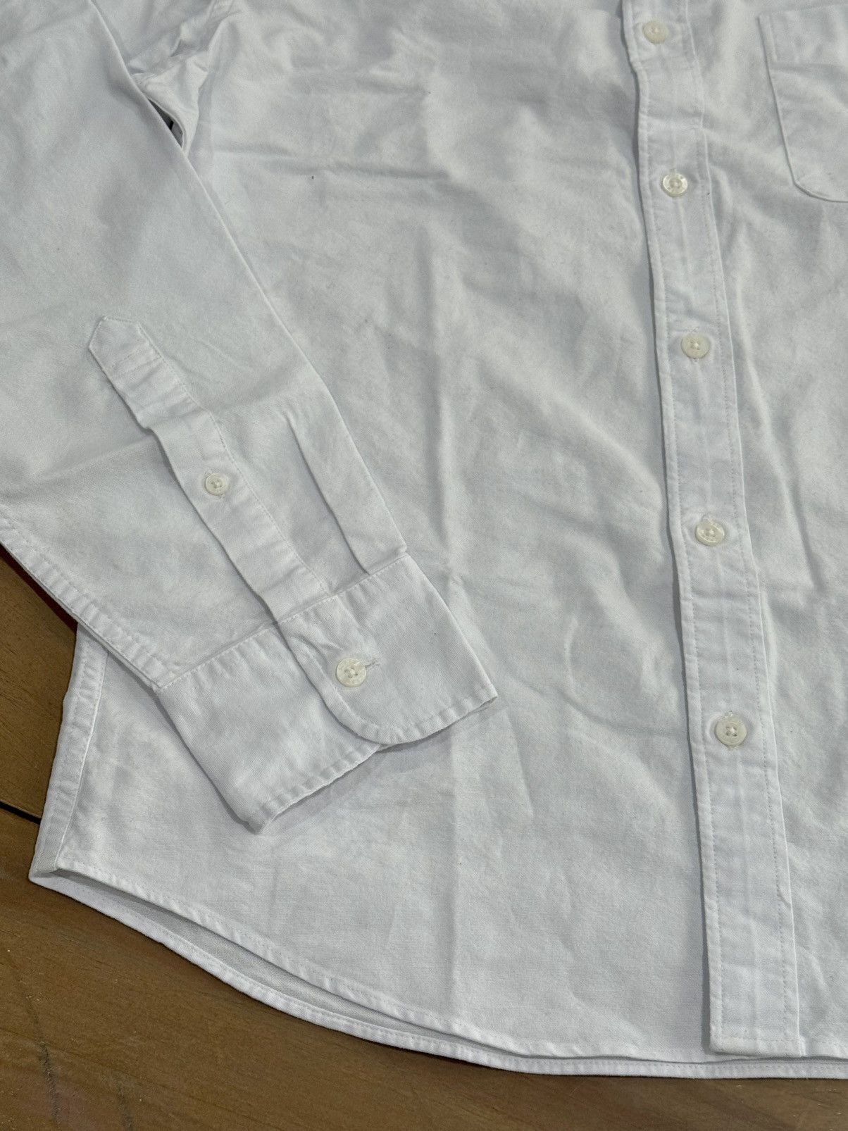 J.Crew J Crew Untucked-fit slim flex oxford shirt Size US M / EU 48-50 / 2 - 3 Thumbnail