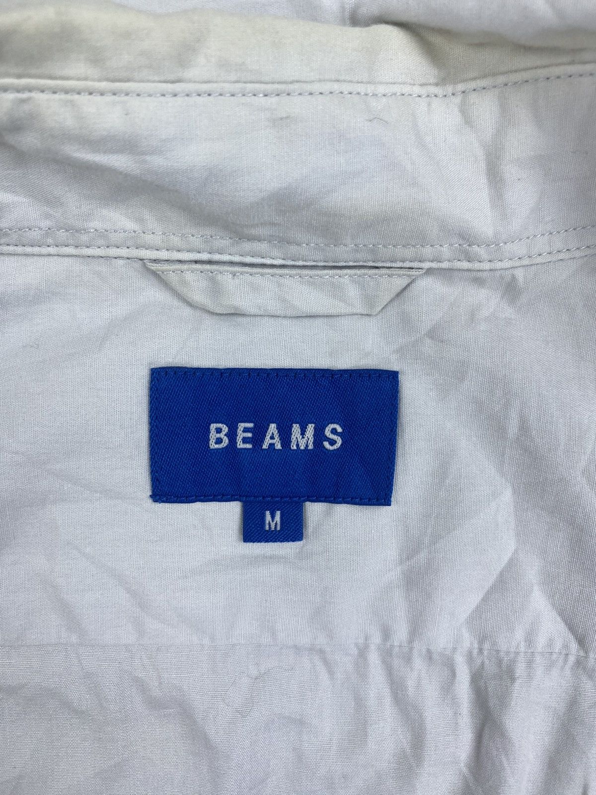 Beams Plus × Japanese Brand × Vintage Vintage Beams Longsleeve Button Up Shirt Size US M / EU 48-50 / 2 - 8 Thumbnail