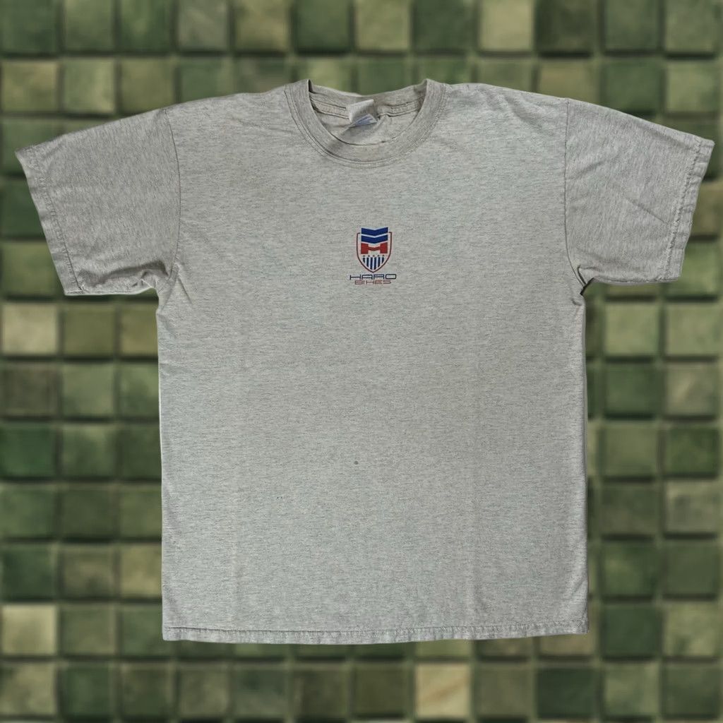 Vintage VINTAGE Haro Bikes BMX Bike Bicycle Promo Tee Ryan Nyquist Dave Mirra Medium 00s Shirt Mens Blue 90s 00s BMX Haro Bikes Gildan Ultra Cotton Size US M / EU 48-50 / 2 - 1 Thumbnail