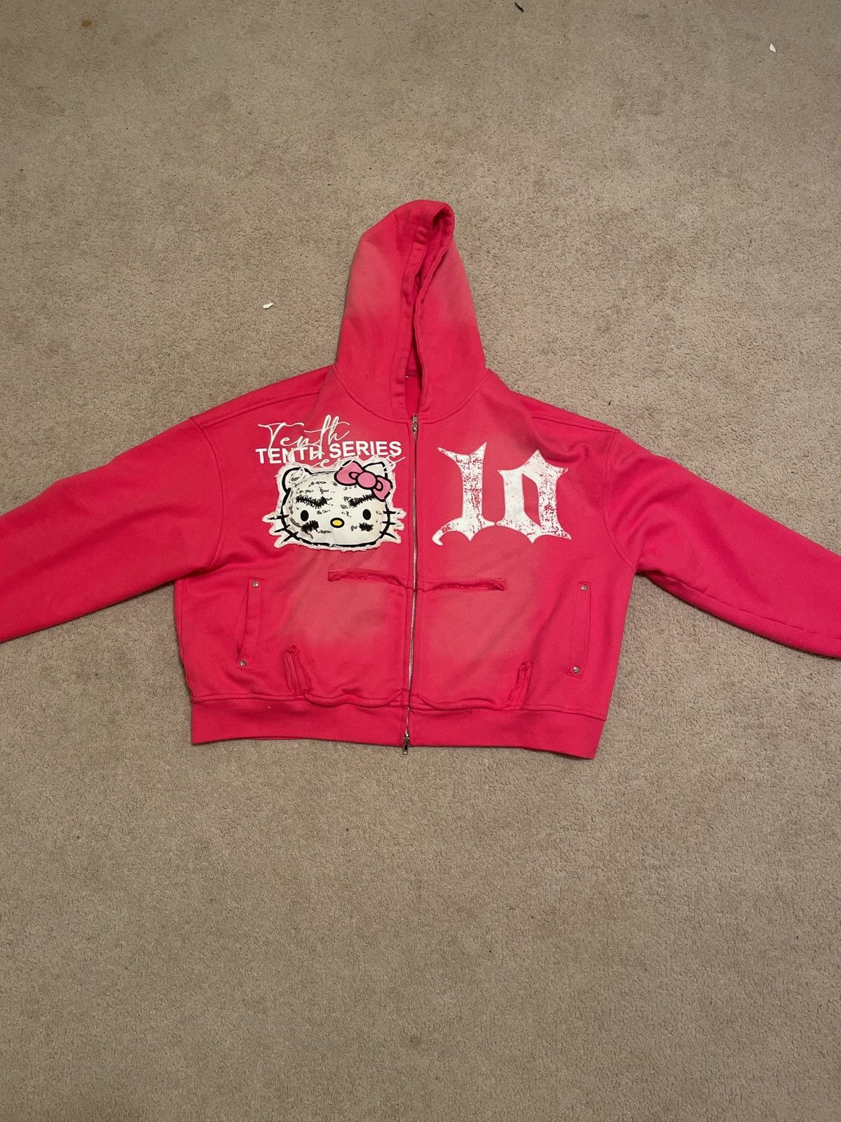 Other Tenth Series Woman Magenta Zip Up Hoodie Size US L / EU 52-54 / 3 - 1 Thumbnail