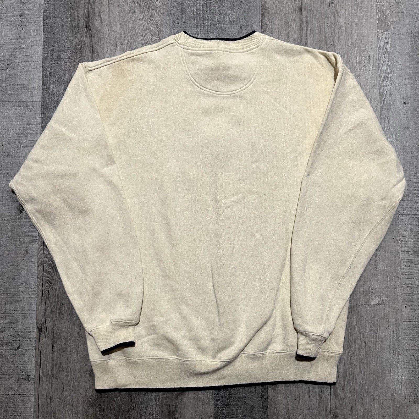 Vintage VTG Croft And Barrow Golf Sweatshirt Beige Argyle Sweatshirt Size US L / EU 52-54 / 3 - 2 Thumbnail