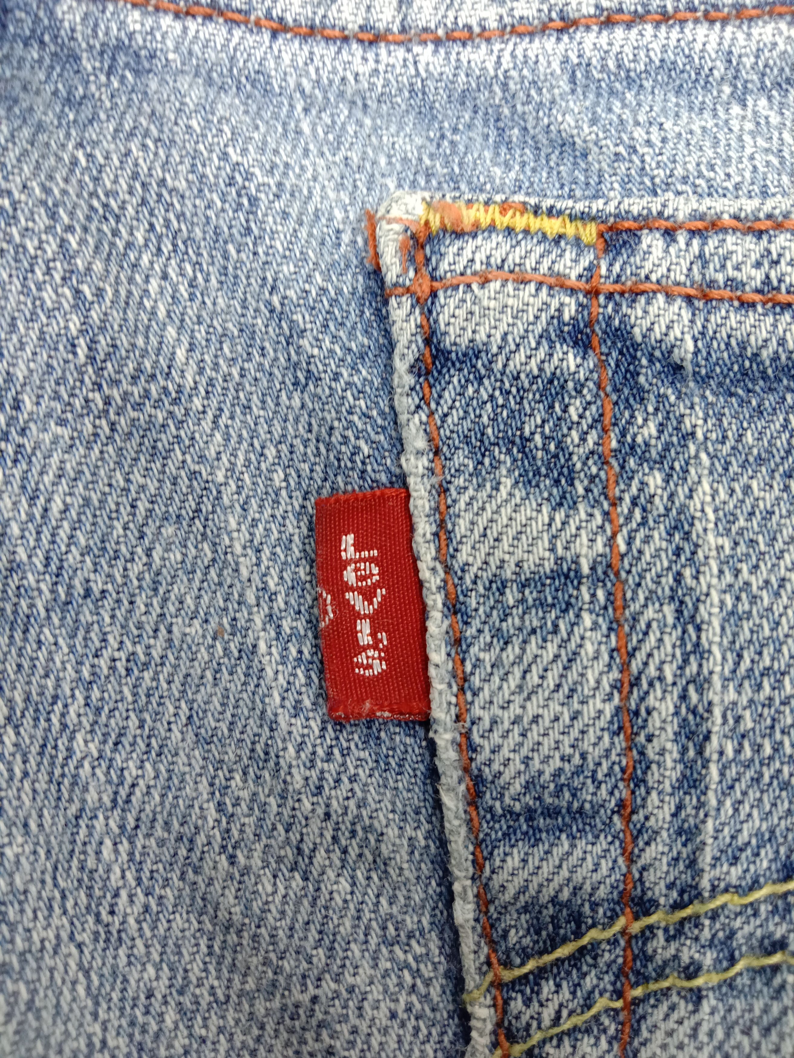 Levi's Vintage Levi's 524 Flare Jeans Light Wash Denim Size 31" - 10 Thumbnail