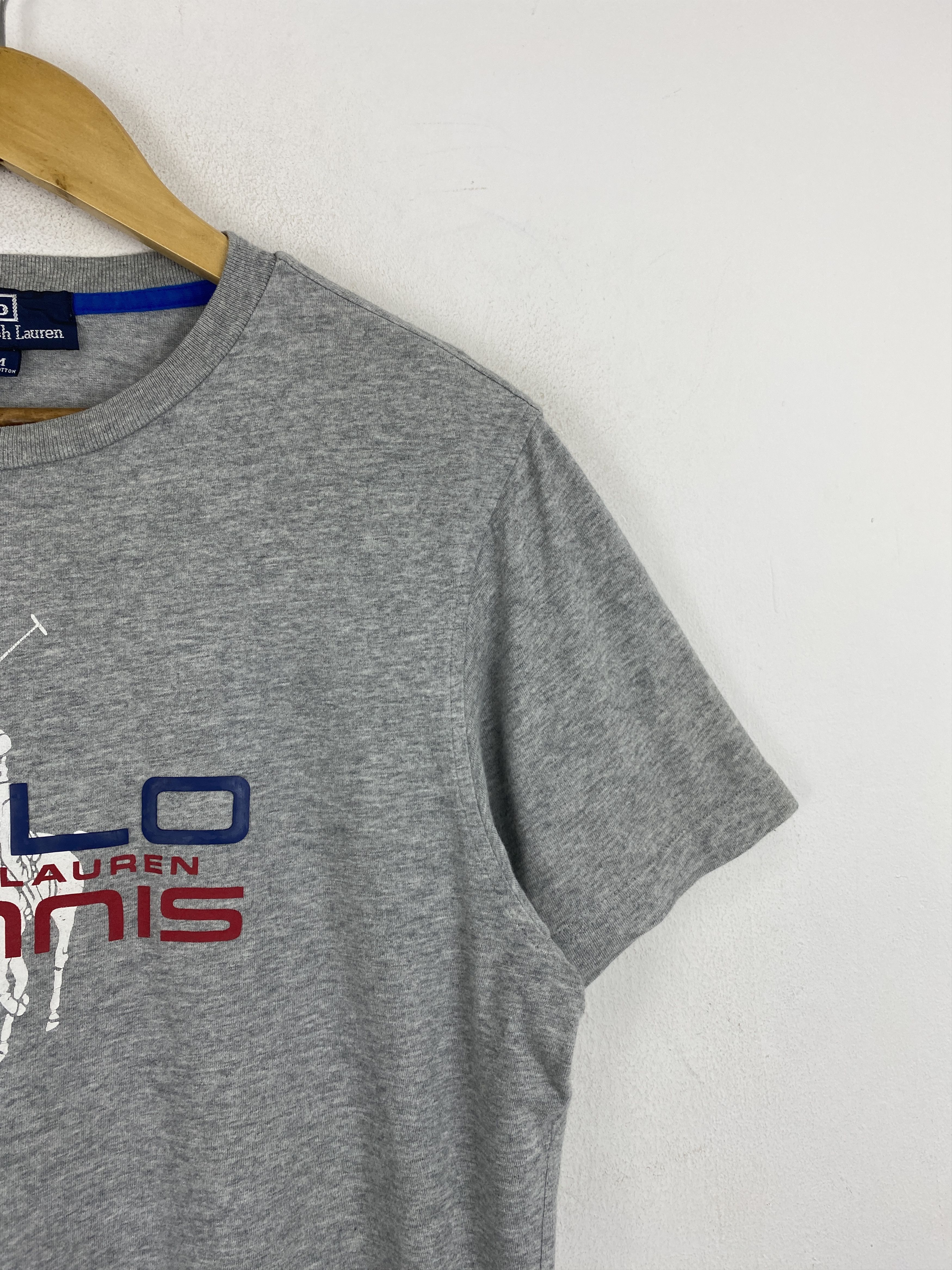 Polo Ralph Lauren × Vintage Vintage Polo By Ralph Lauren Tennis T Shirt TA0585 Size US M / EU 48-50 / 2 - 7 Thumbnail