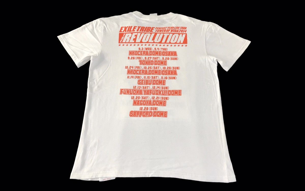 Japanese Brand Exile Tribe Tower Of Wish Revolution 2014 Tour Big Logo Size US S / EU 44-46 / 1 - 2 Thumbnail