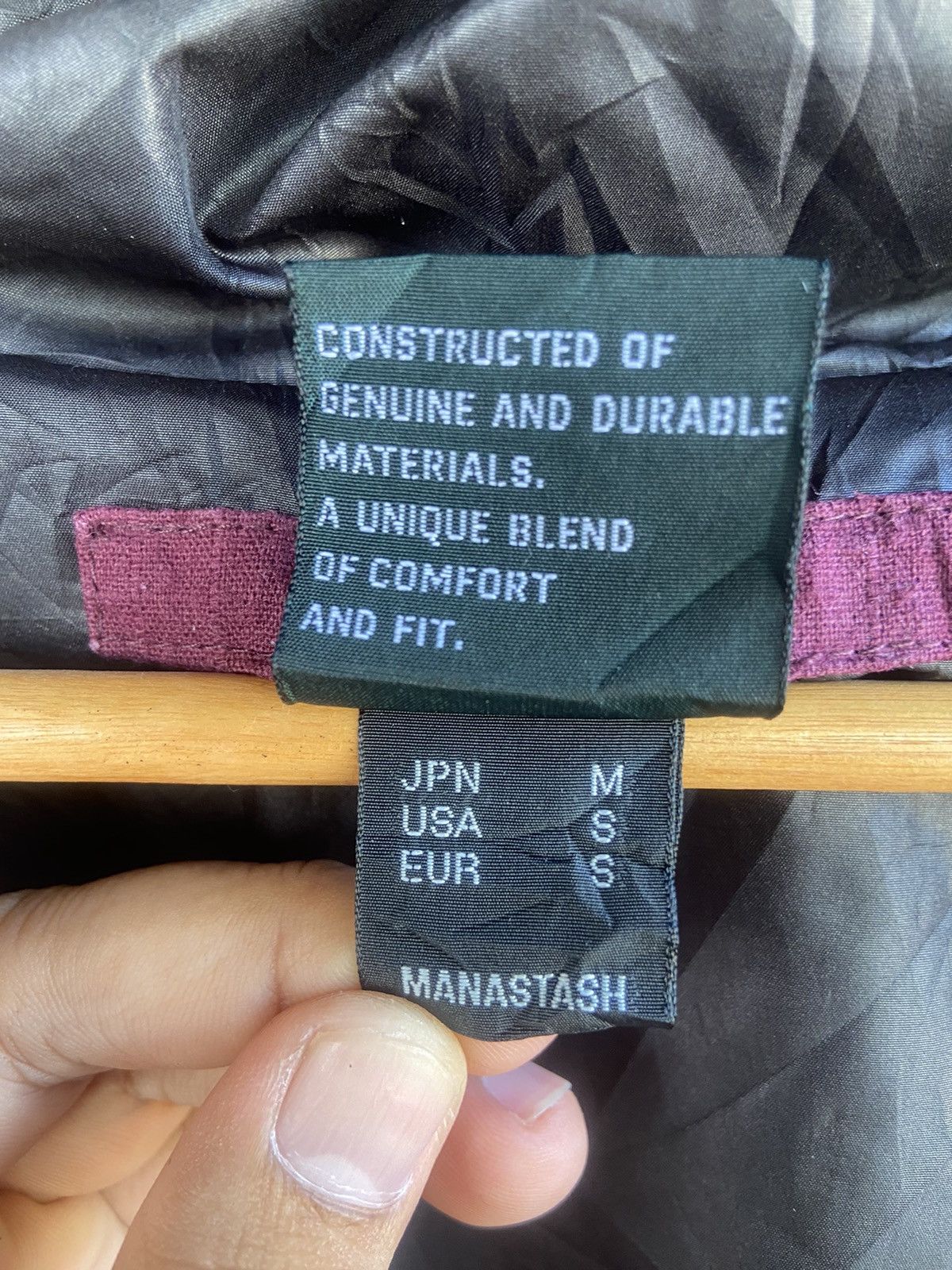 Manastash MANASTASH printed buffalo fleece duffle coat Size US S / EU 44-46 / 1 - 8 Thumbnail