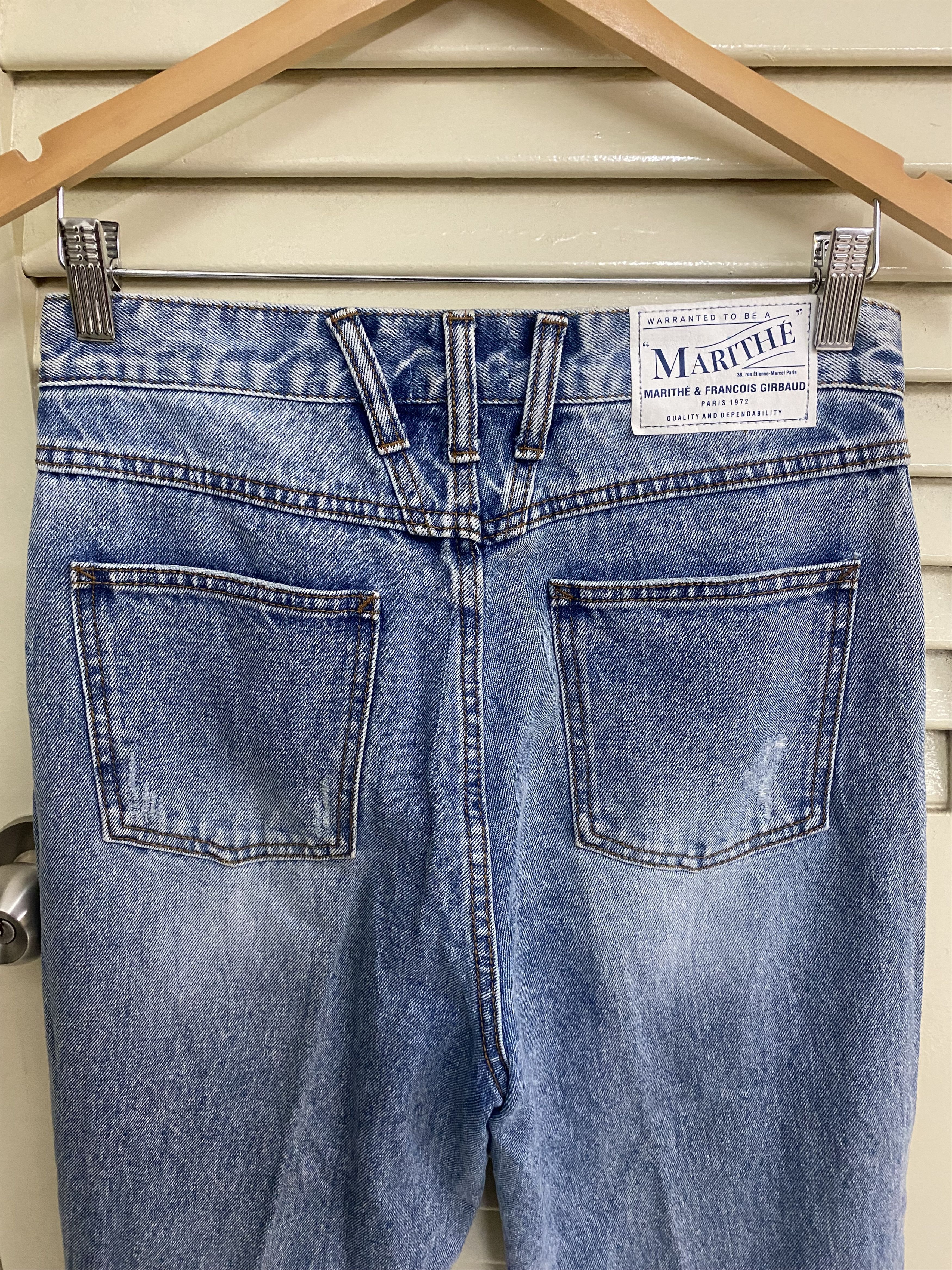 Marithe + Francois Girbaud Marithe Francois Girbaud MFG Warranted To Be A Denim Size US 29 - 5 Thumbnail