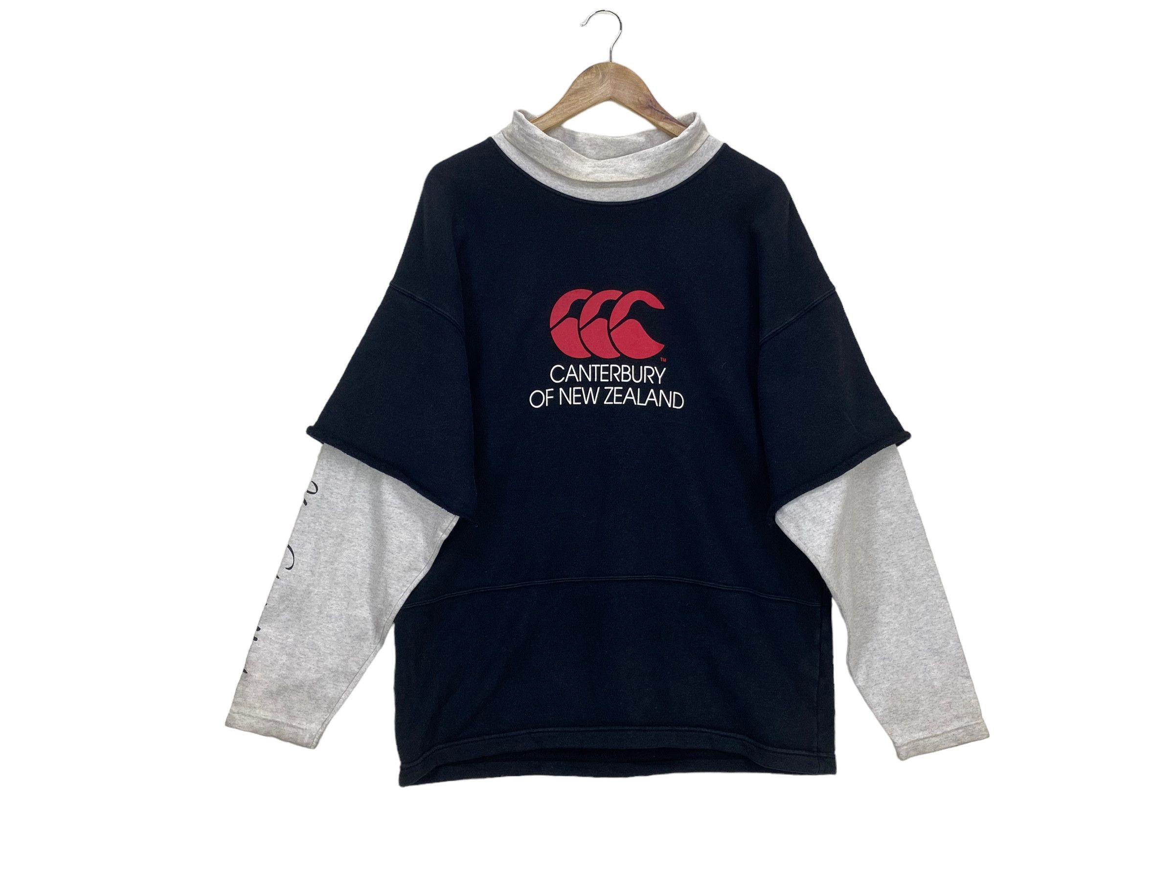 Canterbury of New Zealand × Vintage Canterbury of New Zealand Rugby Two Tone Sweater Pullover Size US S / EU 44-46 / 1 - 1 Thumbnail