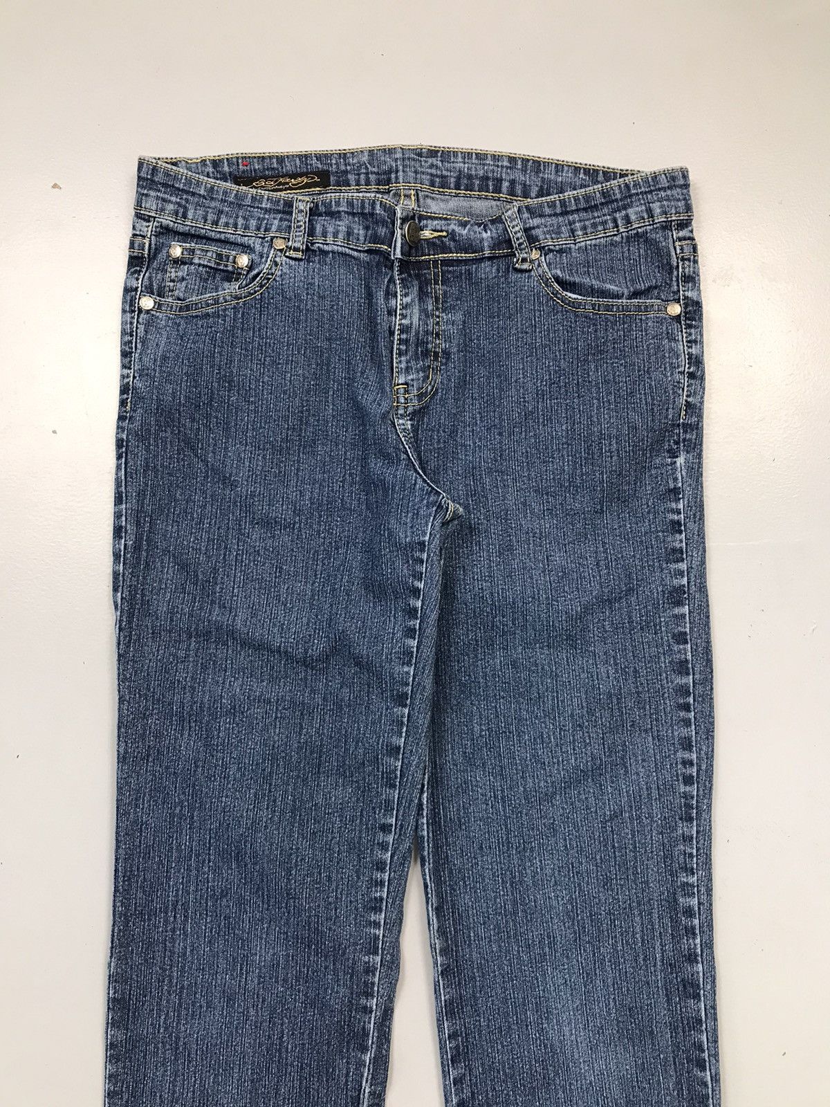Ed Hardy Vintage Ed hardy embroidered denim Size 32" / US 10 / IT 46 - 5 Thumbnail