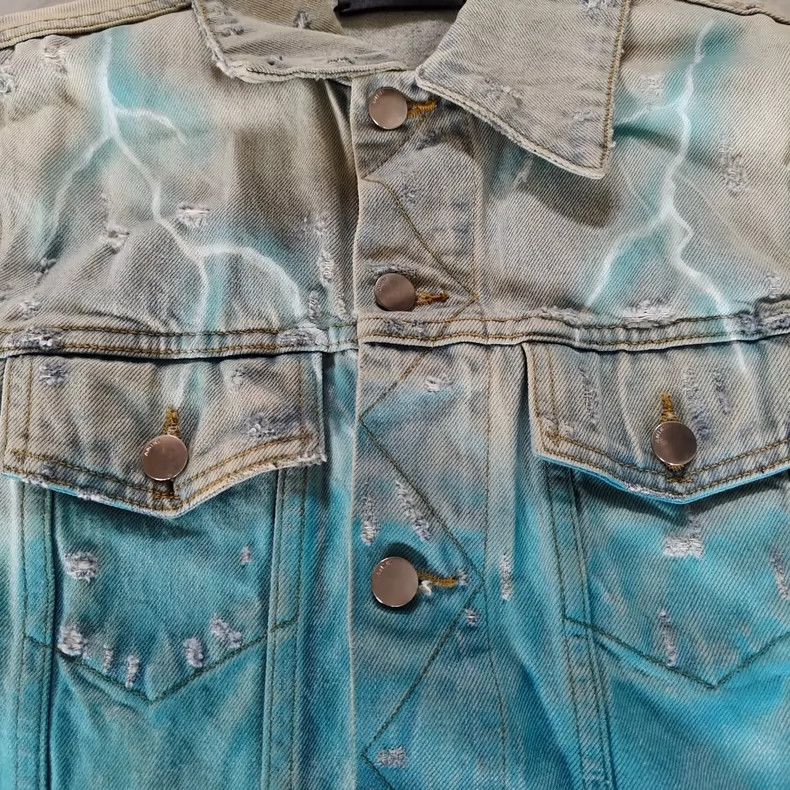 Amiri Amiri Kedora Denim Jacket Size US M / EU 48-50 / 2 - 3 Thumbnail