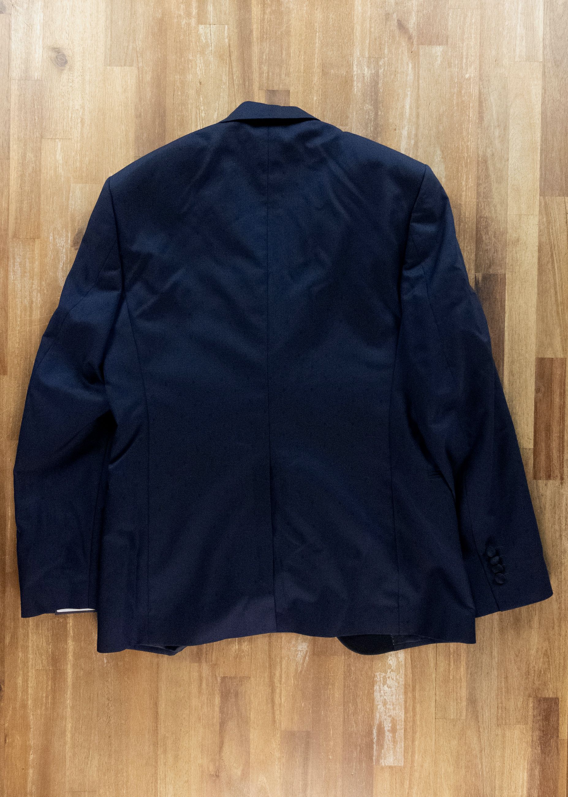 Lardini LARDINI navy blue cotton wool tuxedo Size 40 US / 50 IT Size 40R - 8 Thumbnail
