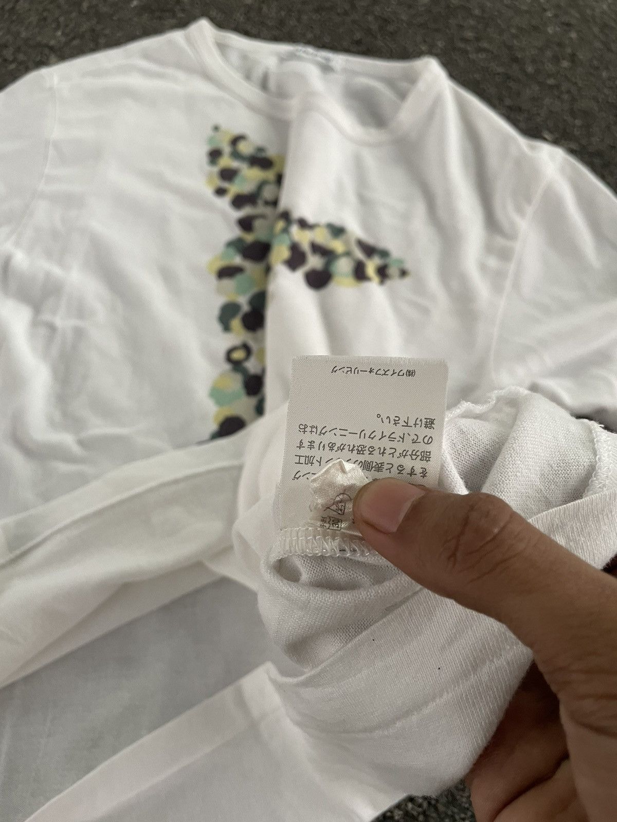Y's × Yohji Yamamoto Painting Art Giraffe Tee Size S / US 4 / IT 40 - 5 Thumbnail