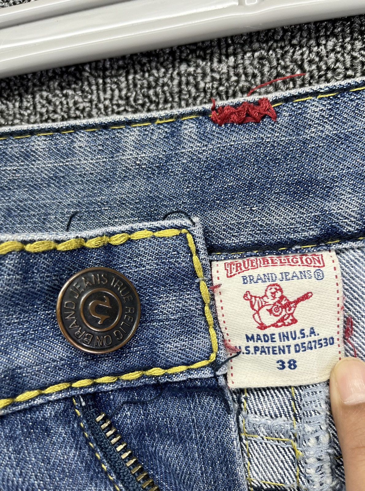 True Religion Vintage True Religion Rare Jeans Denim Pants Size US 38 / EU 54 - 8 Thumbnail