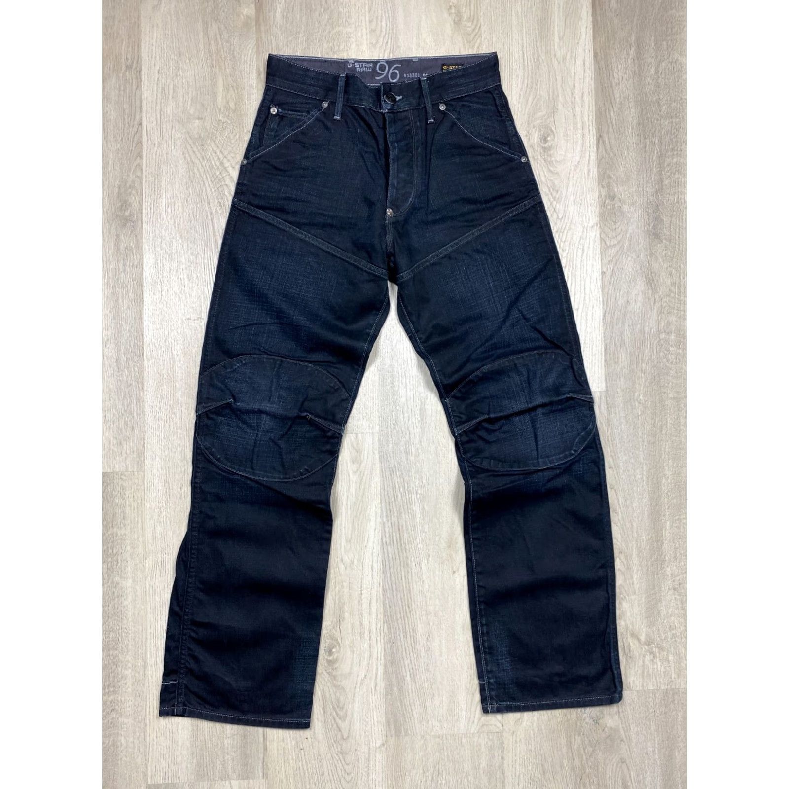 G-Star G Star Raw 5620 Vintage Denim Double Knee Pants Jeans Size 29 Blue Cotton Denim Men Regular Waist 29 Inseam 32 Vintage Size US 29 - 2 Thumbnail