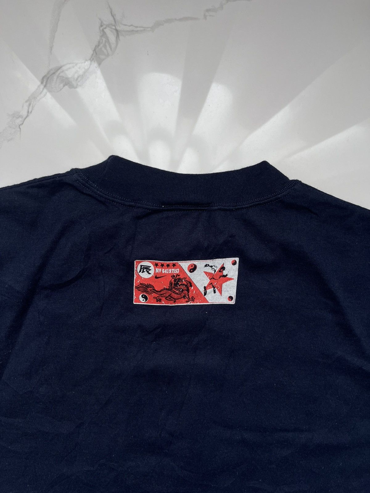Nike 90’s NIKE RETRO MULTILOGO Y2K RARE SWOOSH ARCHIVE T-SHIRT Size US L / EU 52-54 / 3 - 6 Thumbnail