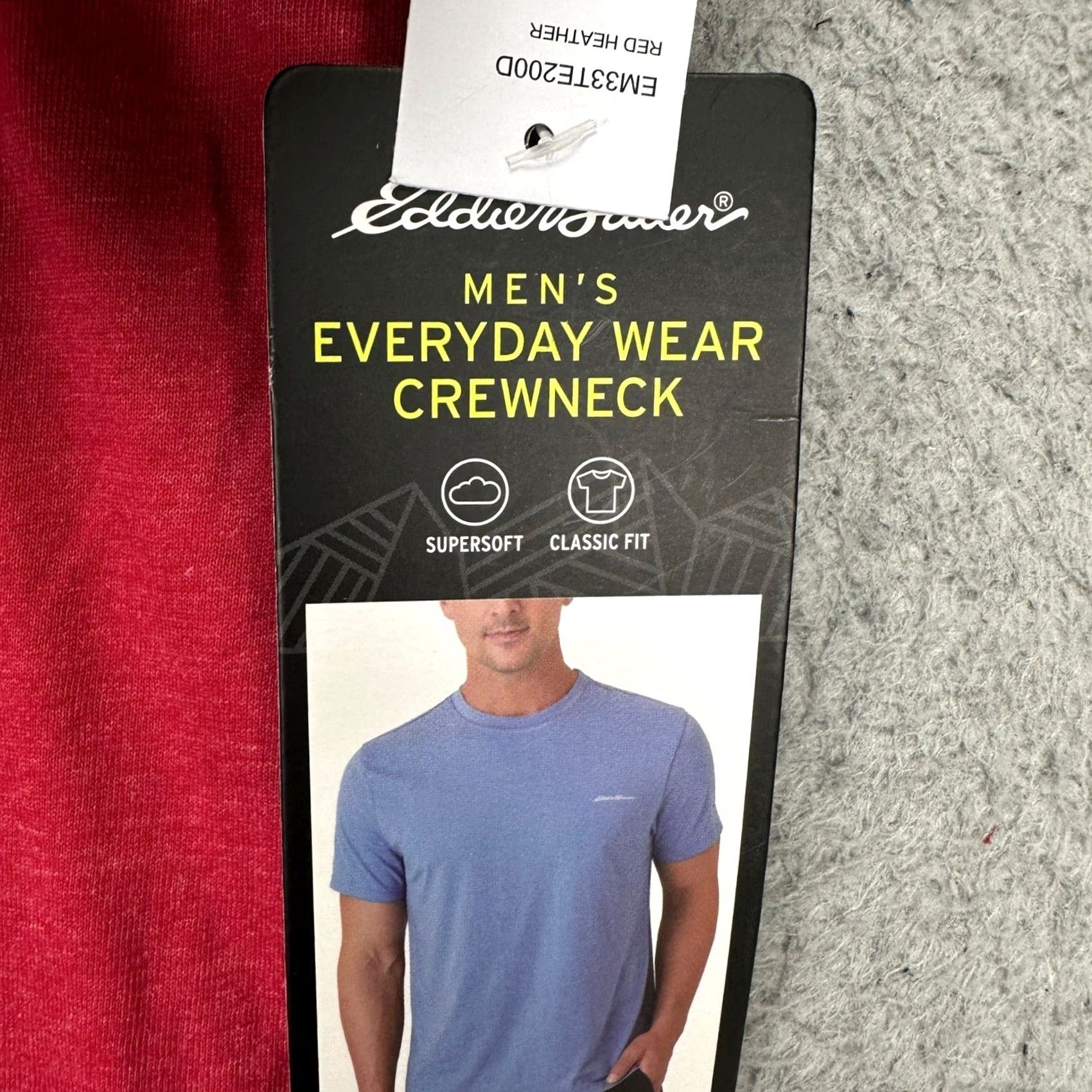 Eddie Bauer Eddie Bauer Mens T-Shirt Small Red Crewneck Tee Super Soft Classic Fit Logo NEW Size US S / EU 44-46 / 1 - 6 Thumbnail