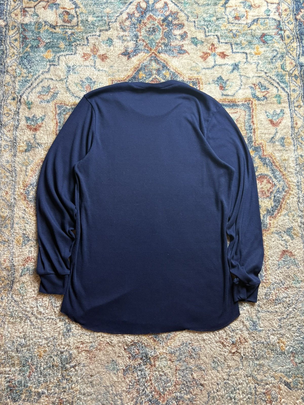 Vintage Vintage 80s Thermal Tech Long Sleeve Shirt Large Size US L / EU 52-54 / 3 - 2 Thumbnail