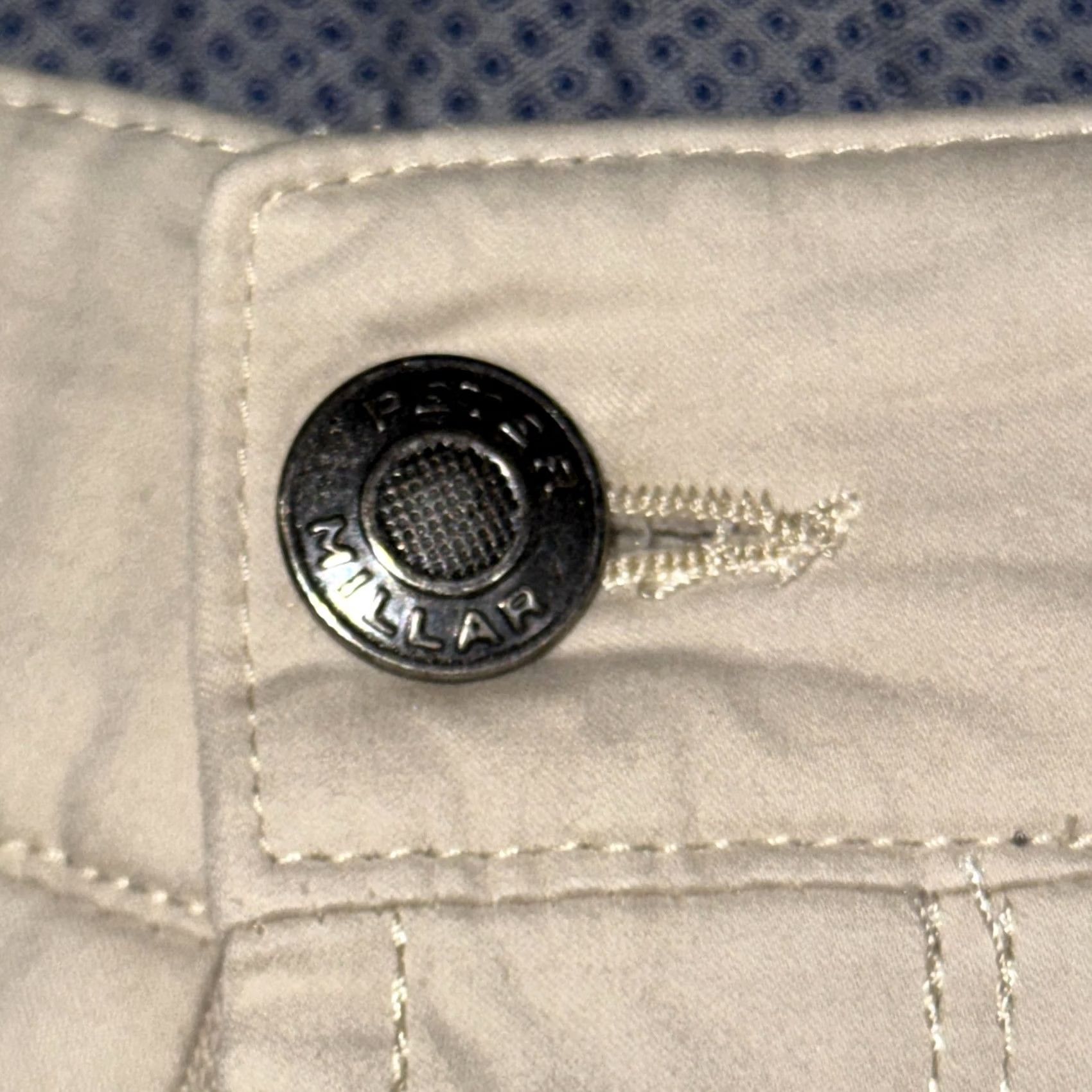 Peter Millar Peter Millar Pants Mens 36 Beige Slim Fit 5-Pocket Chino Cotton Casual Shirt? Size US 36 / EU 52 - 6 Thumbnail