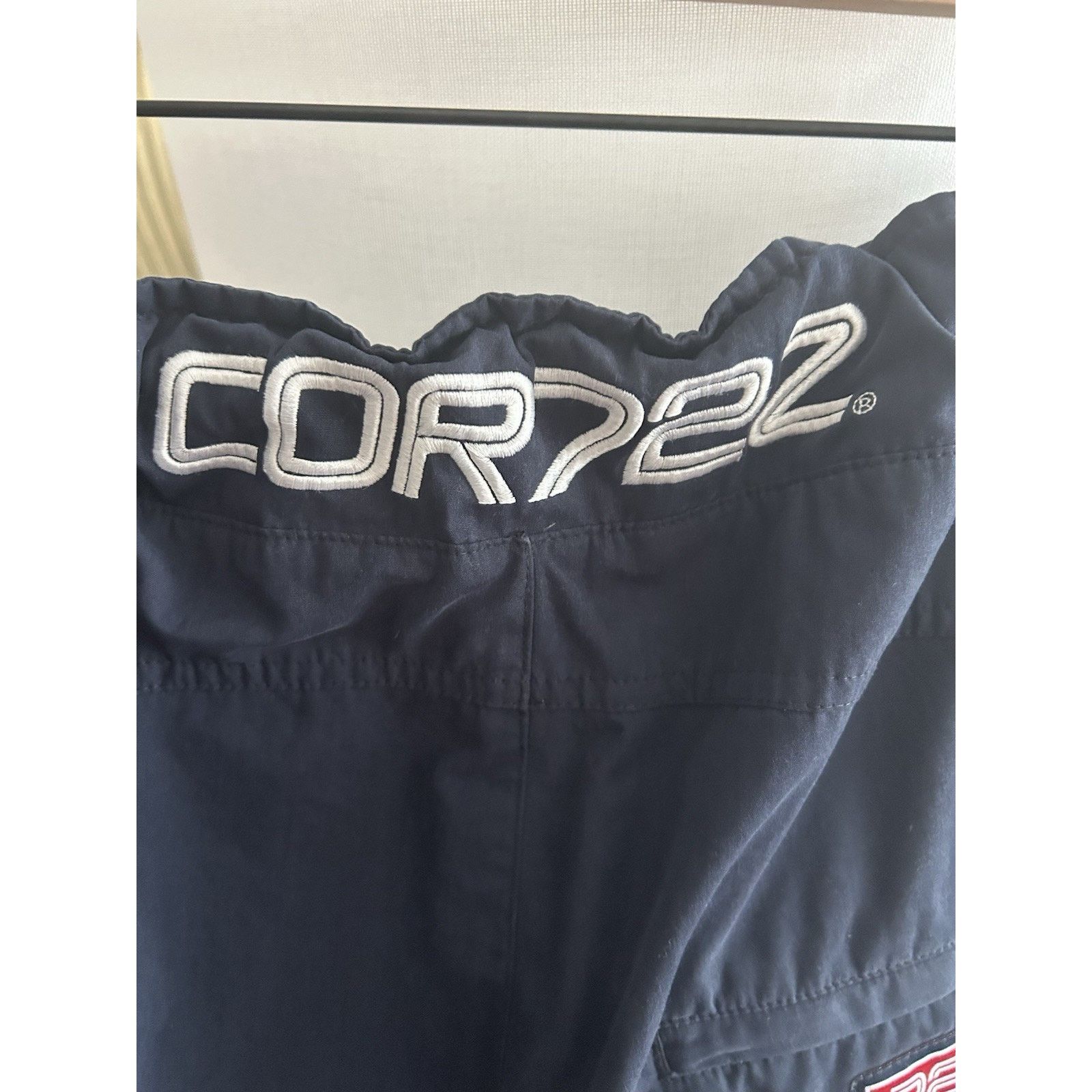 Nike Vtg Nike COR72Z Mens Blue Track Pants XXL Drawstring Joggers Size US 36 / EU 52 - 7 Thumbnail