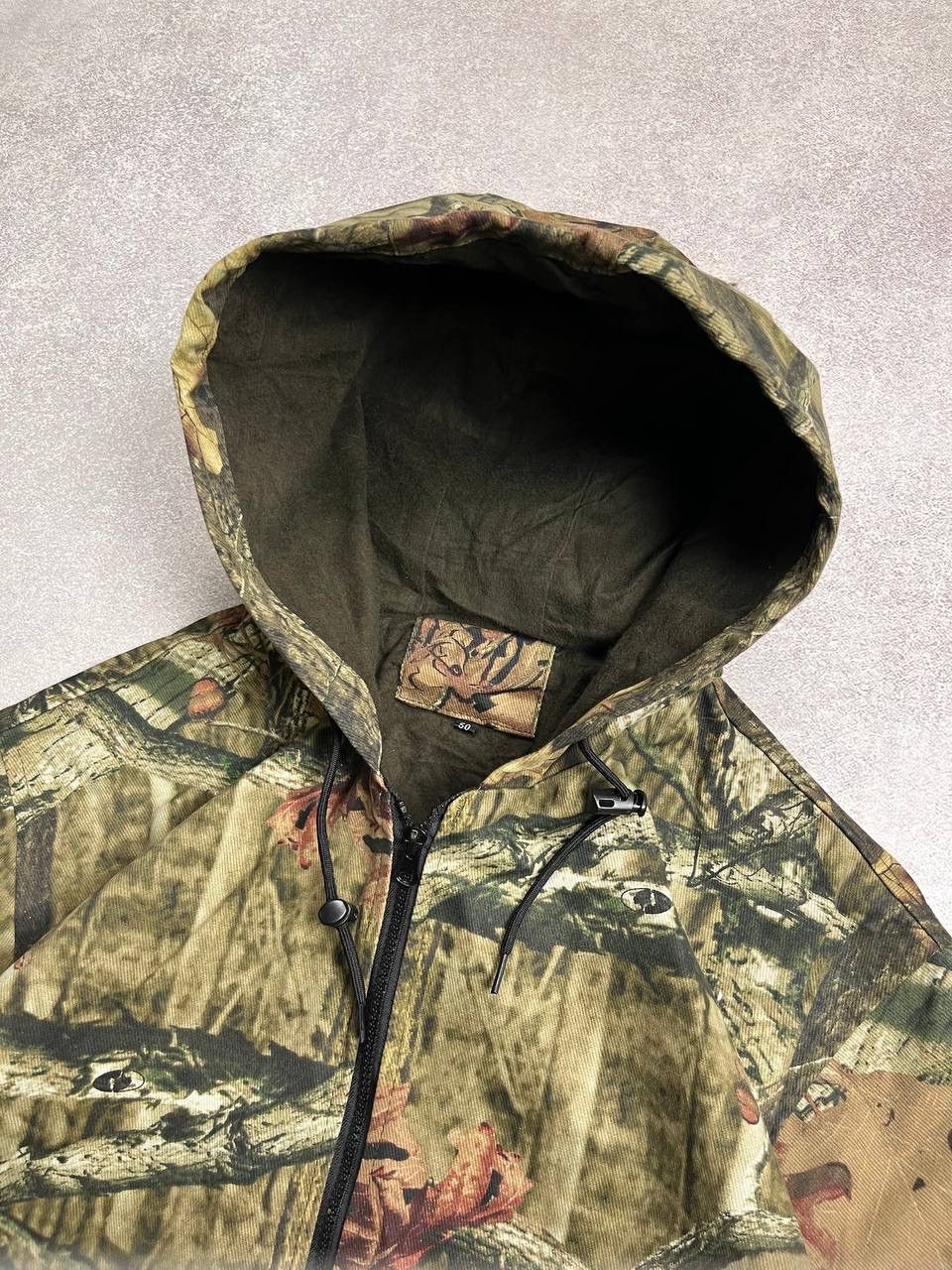 Realtree Vintage Realtree 3D Camo Boxy Zip Active Jacket L Size US L / EU 52-54 / 3 - 4 Thumbnail