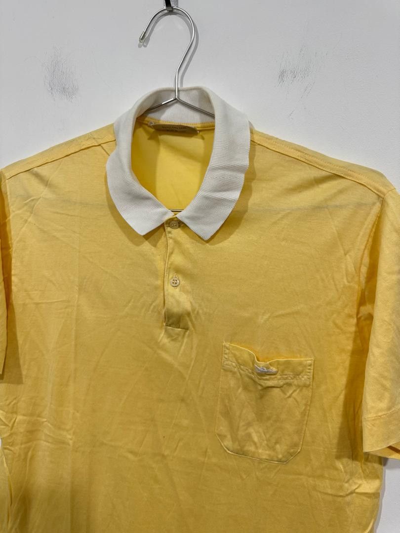 Longchamp Vintage 80s Longchamp Pocket Polo Tee Size US L / EU 52-54 / 3 - 2 Thumbnail