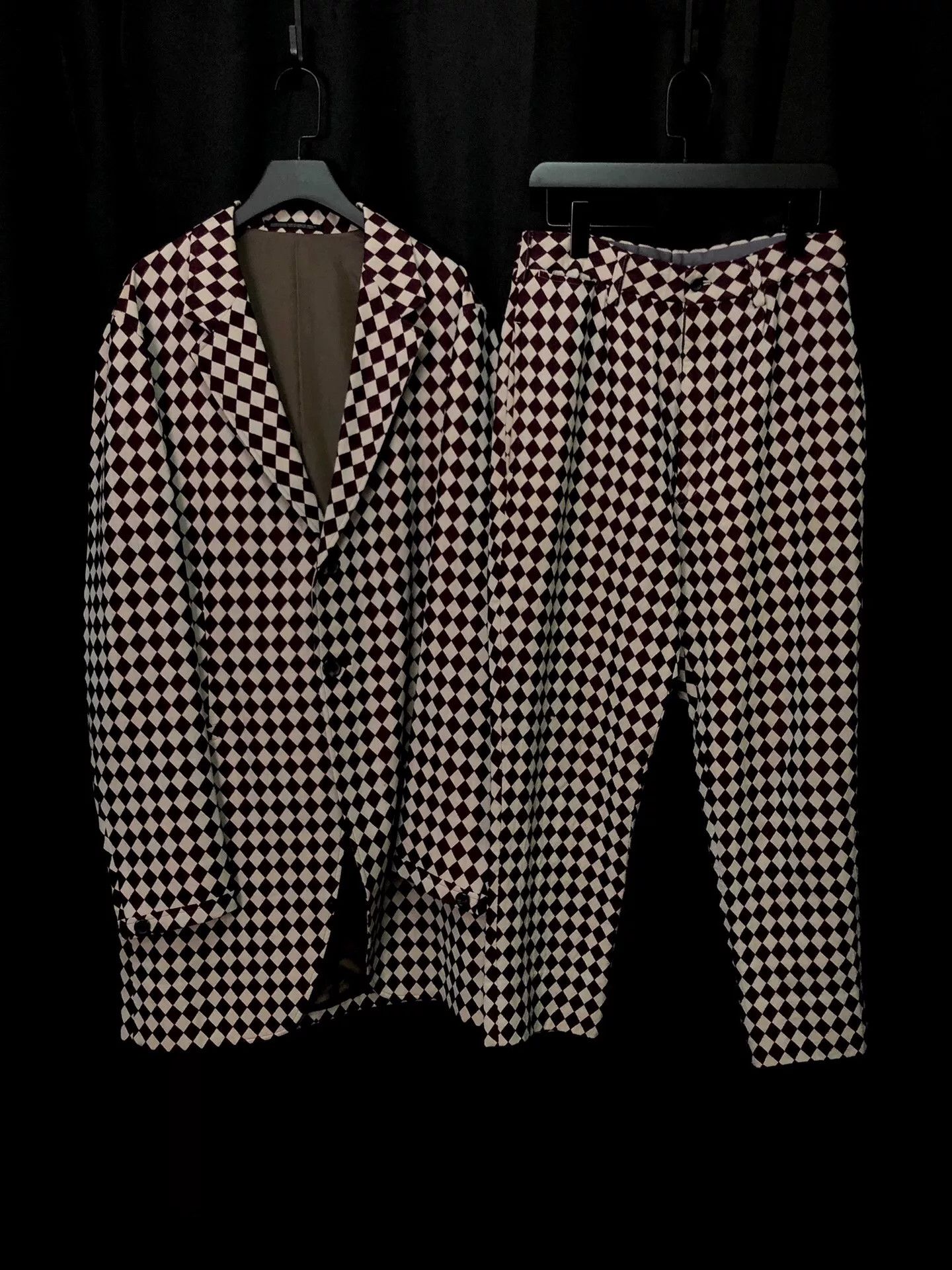 Yohji Yamamoto yohji yamamoto patterned suit set Size US M / EU 48-50 / 2 - 1 Thumbnail