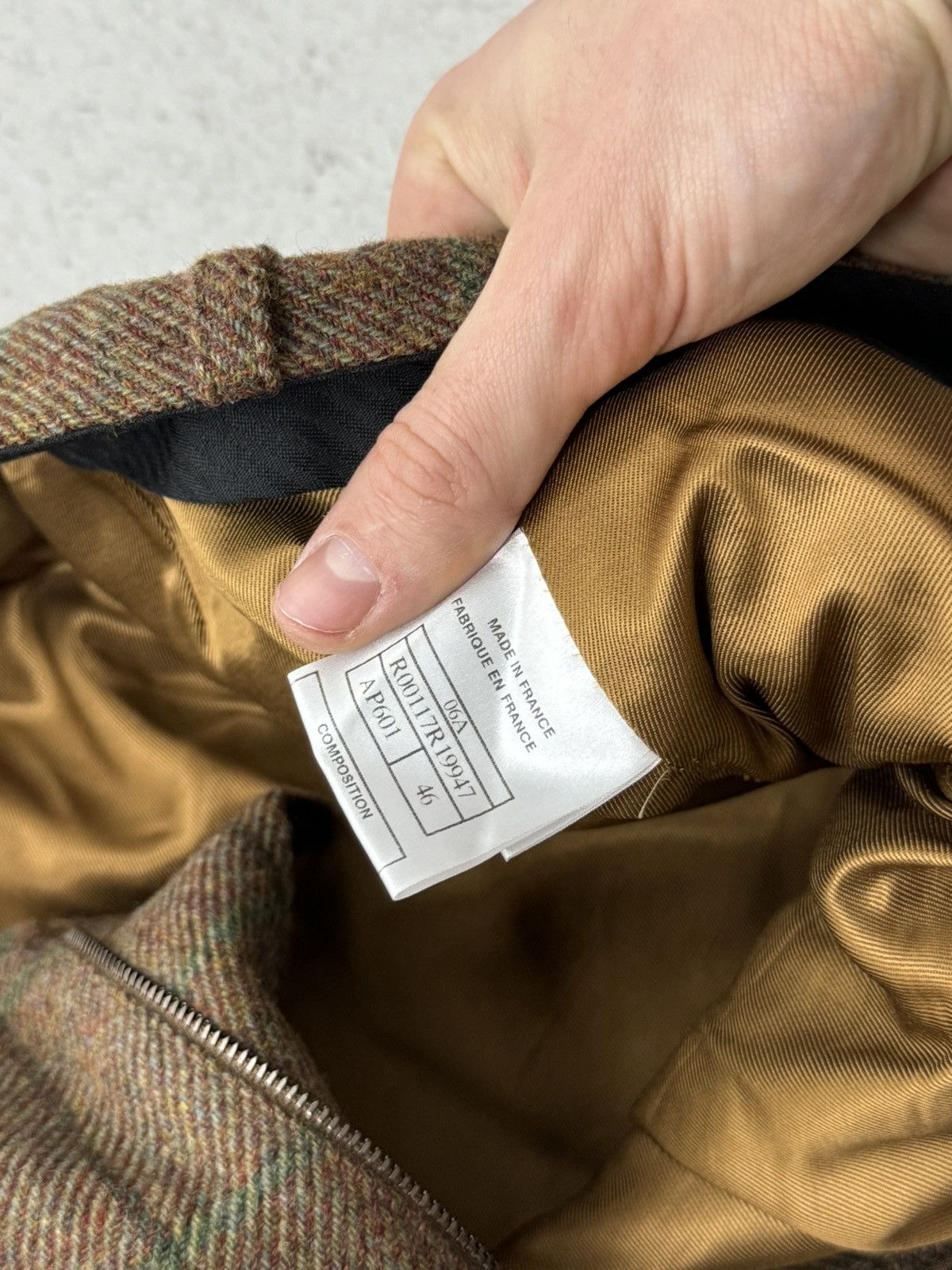 Holland & Holland × Japanese Brand Holland & Holland London Harrow Tweed Wool Pants Size US 34 / EU 50 - 10 Thumbnail