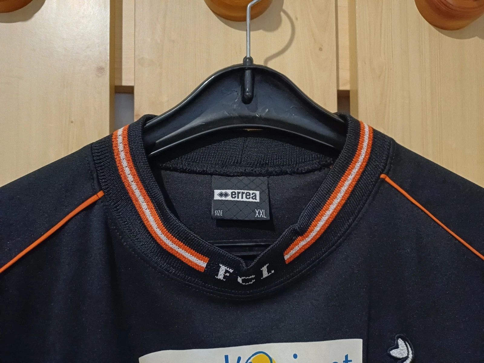 Errea FC Lorient 2004-05 Match Issue/Worn Shirt #4 DAHOU - Erreà Size US XXL / EU 58 / 5 - 14 Thumbnail