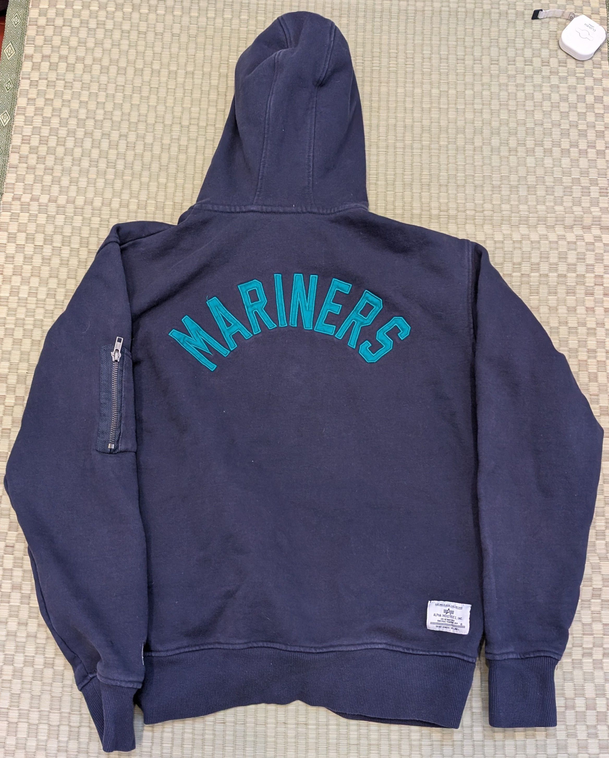 Alpha Industries × New Era RARE Seattle Mariners x Alpha Industries x New Era Hoodie Size US S / EU 44-46 / 1 - 2 Thumbnail