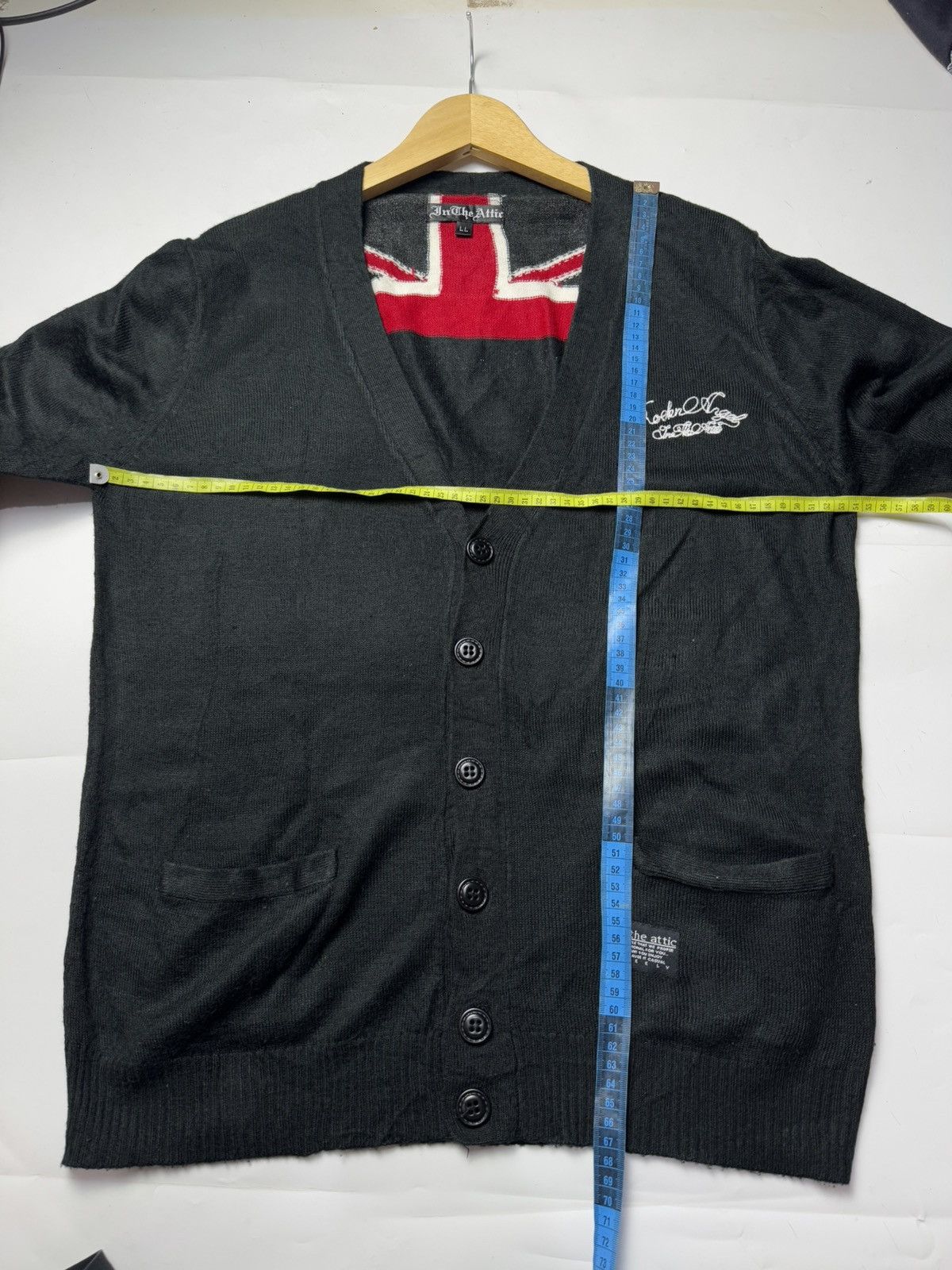 Japanese Brand Intheattic Cardigan Rockers England Ifsix Lgb Style Size US L / EU 52-54 / 3 - 8 Thumbnail