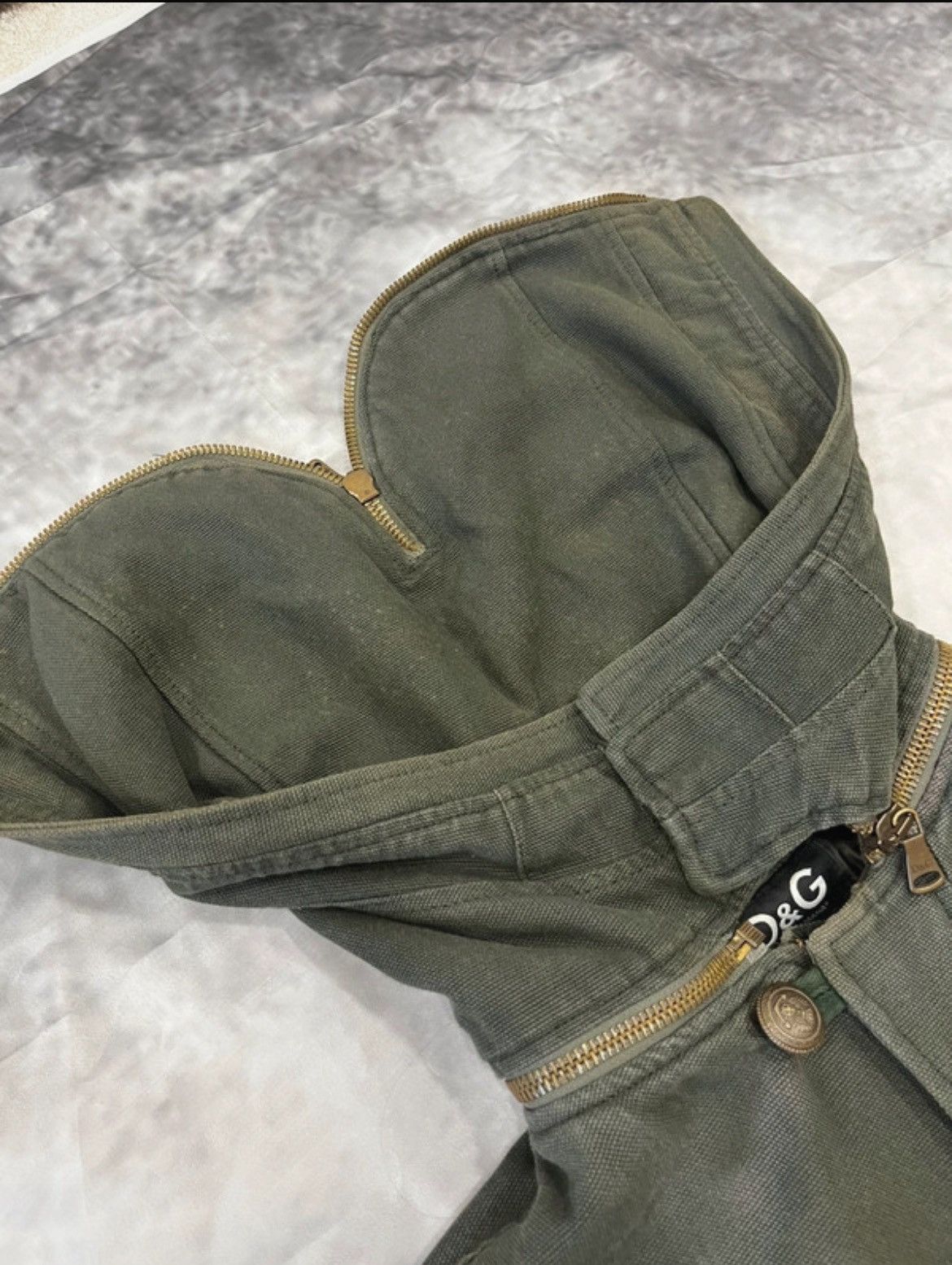 Dolce & Gabbana Dolce Gabbana "Patriot" Archive Vintage Splited Hood Jacket Size US XL / EU 56 / 4 - 3 Thumbnail