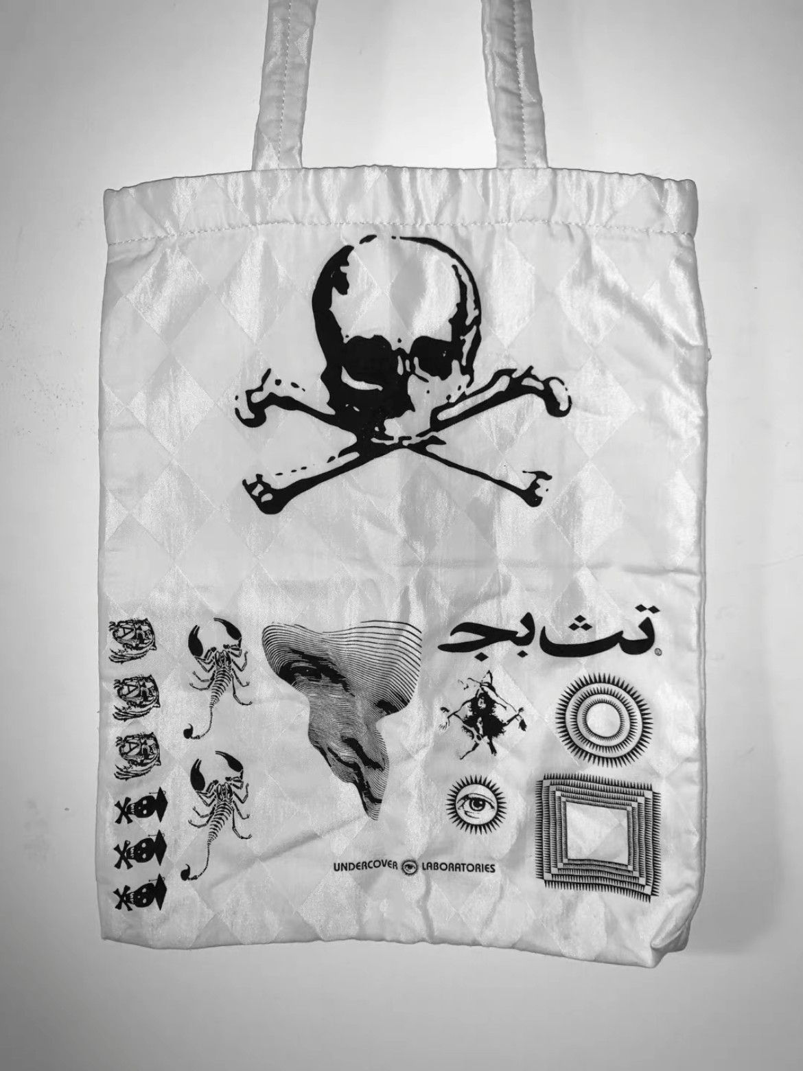 Undercover Undercover 05AW Arts & Crafts Logo Print TOTE Size ONE SIZE - 2 Thumbnail