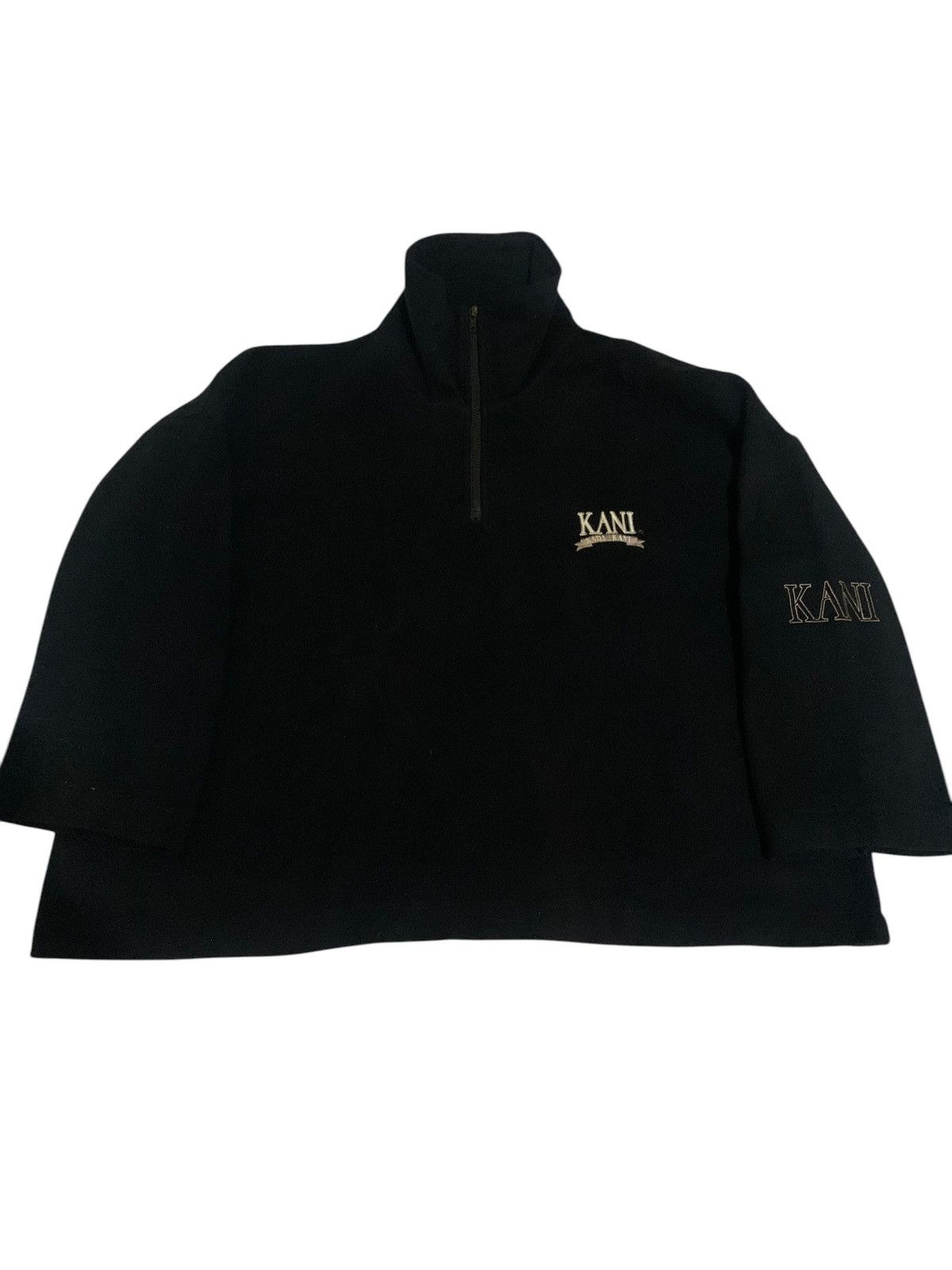 Karl Kani × Shorty's Skateboards 1990s Karl Kani baggy half zip fleece sweatshirt boxy Size US XL / EU 56 / 4 - 1 Thumbnail