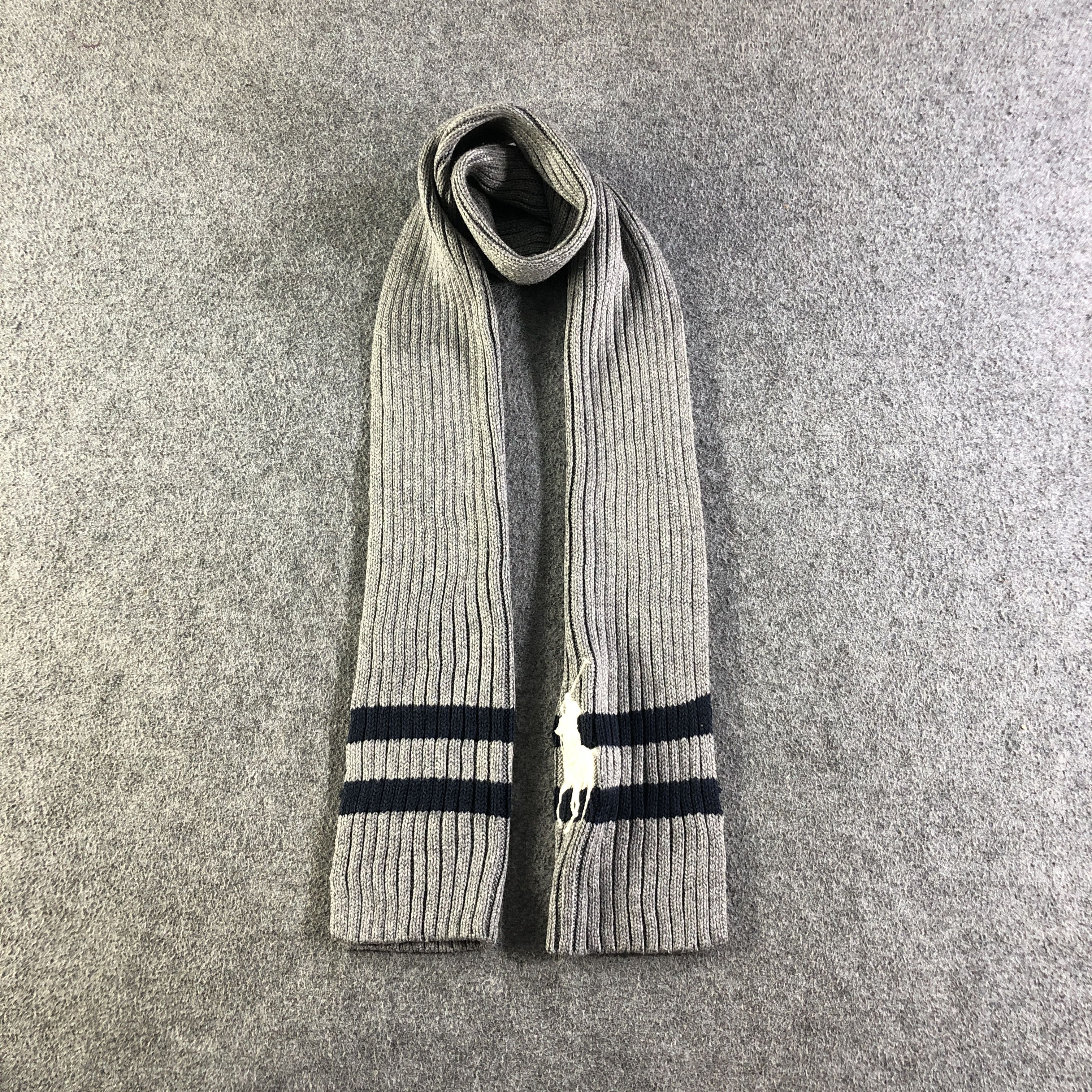 Polo Ralph Lauren Polo Ralph Lauren Cotton Scarf Muffler Neckwear V2660 Size ONE SIZE - 2 Thumbnail