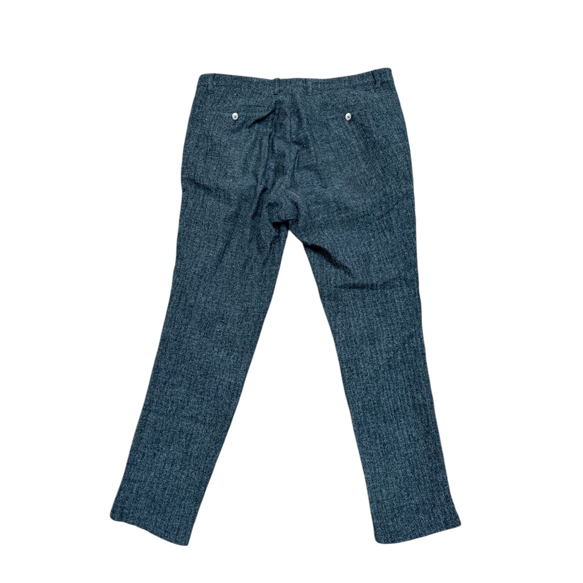 Commune De Paris Grey Wool Pants Size US 32 / EU 48 - 3 Thumbnail