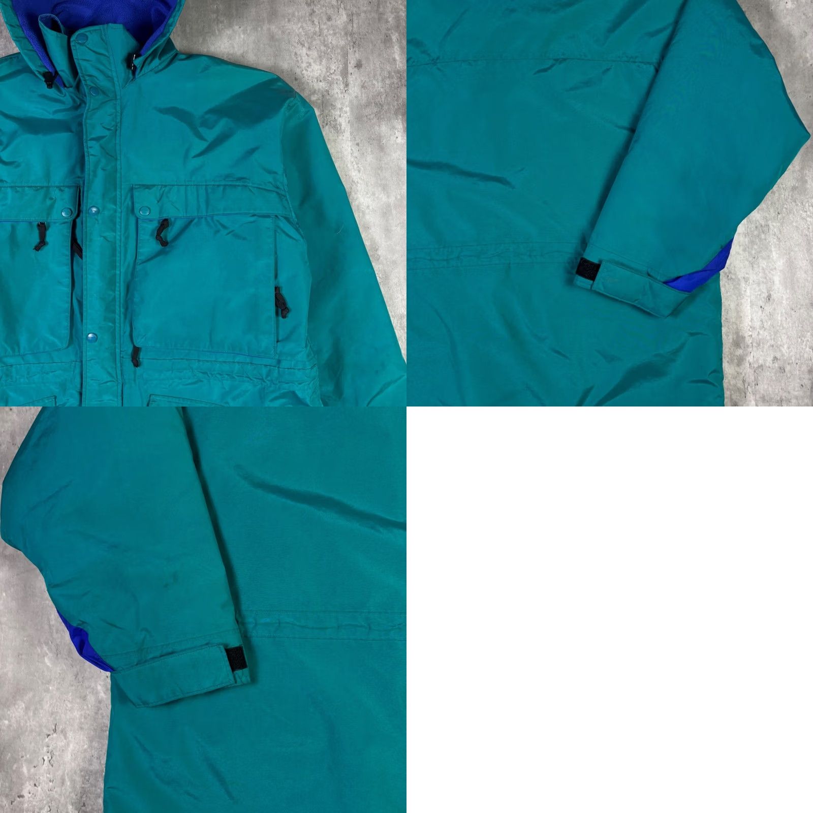 Vintage VINTAGE L.L. Bean Mountain Parka Jacket Teal Purple Fleece Lined Made in USA XL Parka Mens Coat Size US XL / EU 56 / 4 - 8 Thumbnail