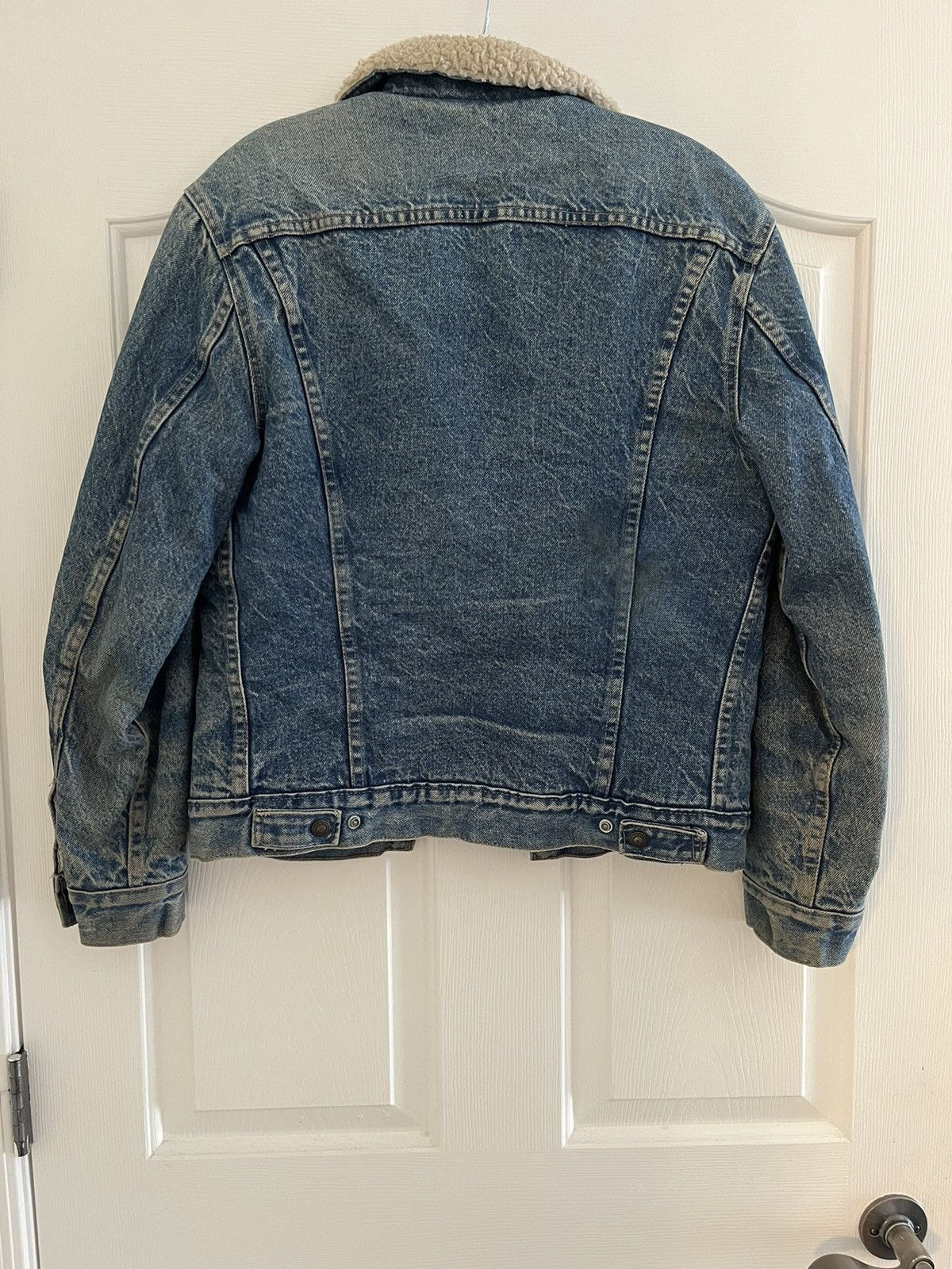Levi's Vintage Levi sherpa lined jean jacket Size US S / EU 44-46 / 1 - 3 Thumbnail