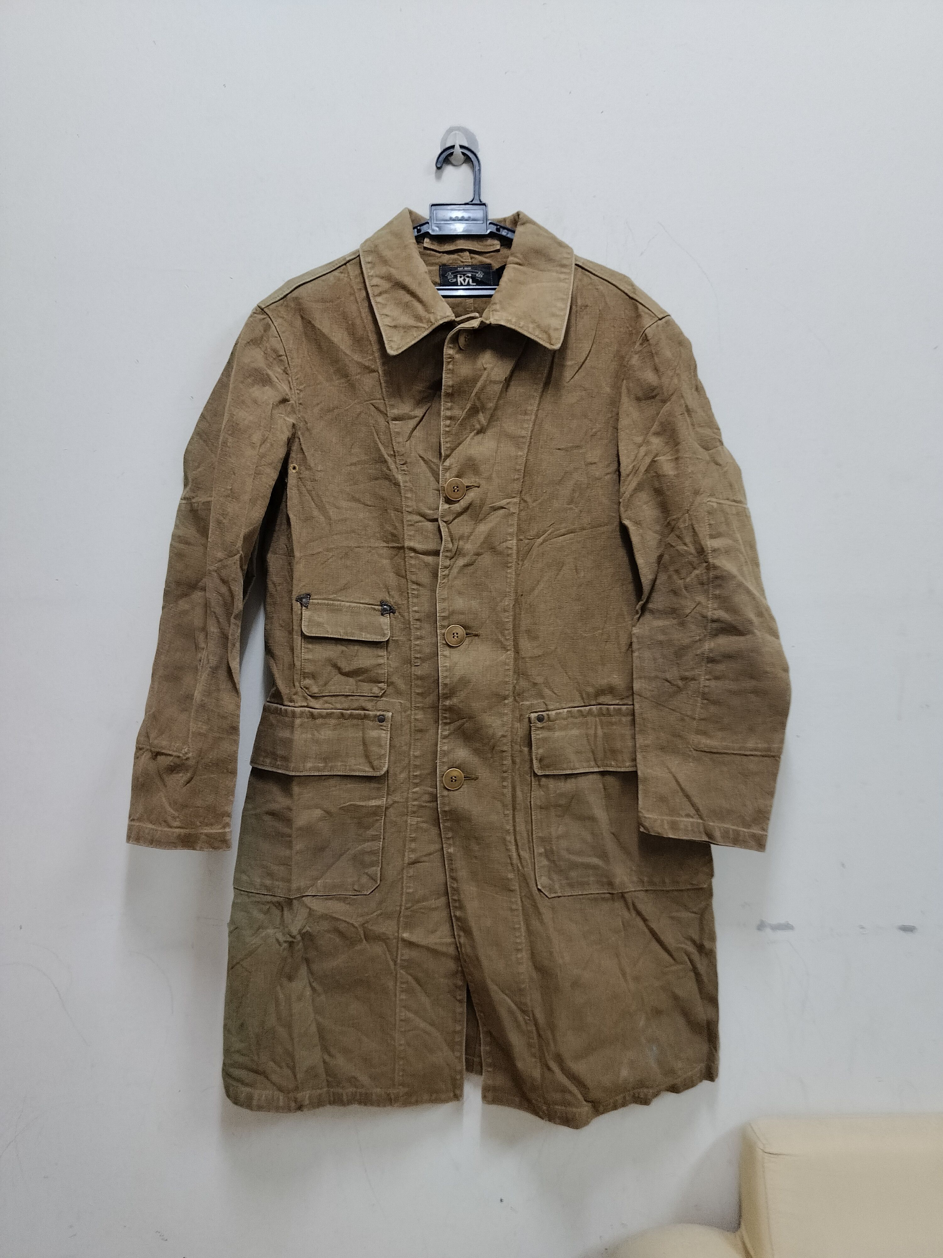 RRL Ralph Lauren RRL Double RL Classic McCrae Duster Coat Size US XS / EU 42 / 0 - 1 Thumbnail