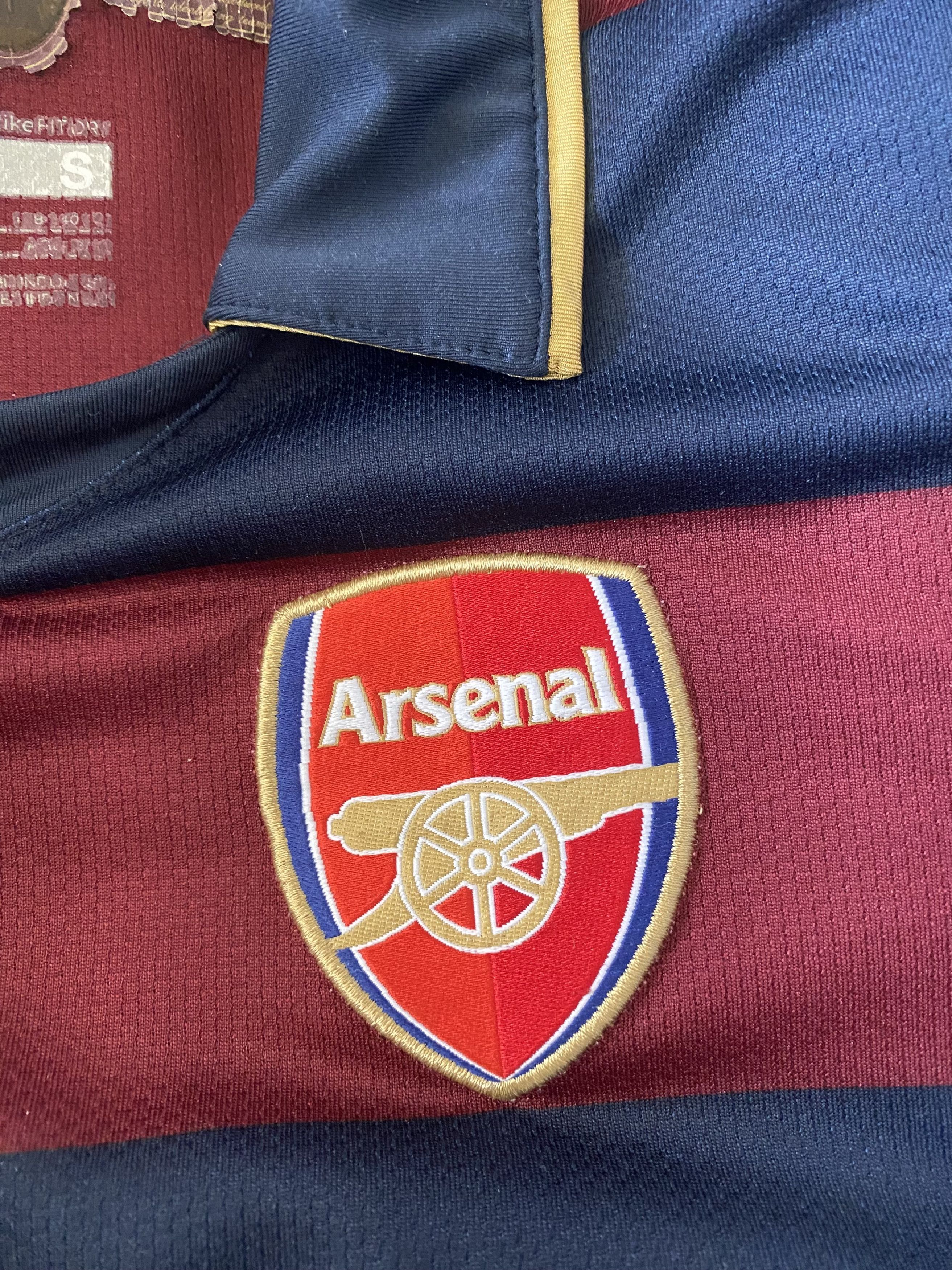 Nike ARSENAL LONDON F.C. 2007 - 2008 - Nike - children's - UNIQUE Size US XXS / EU 40 - 7 Thumbnail