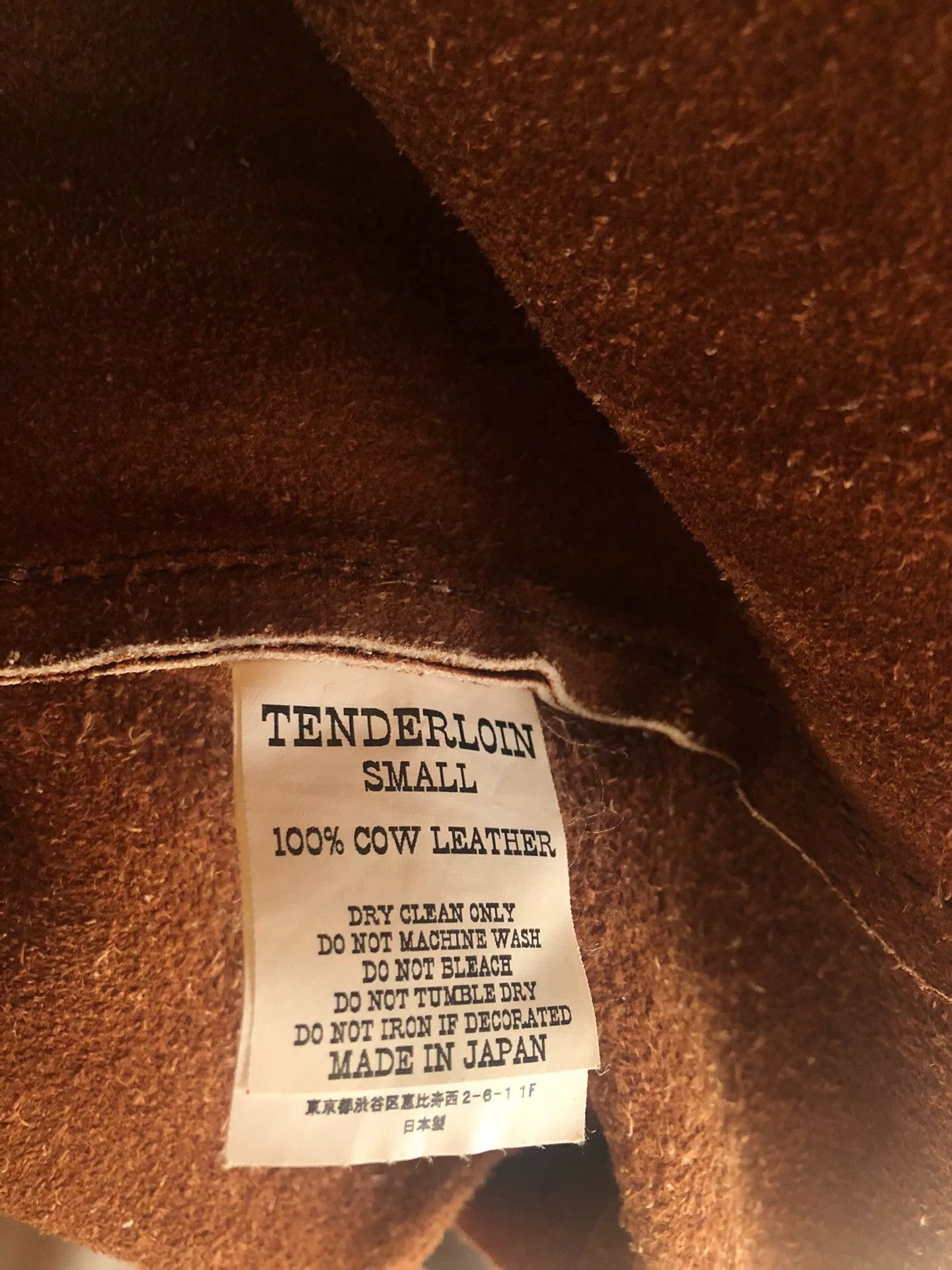 Tenderloin Tenderloin Suede Leather Jacket Size US S / EU 44-46 / 1 - 9 Thumbnail