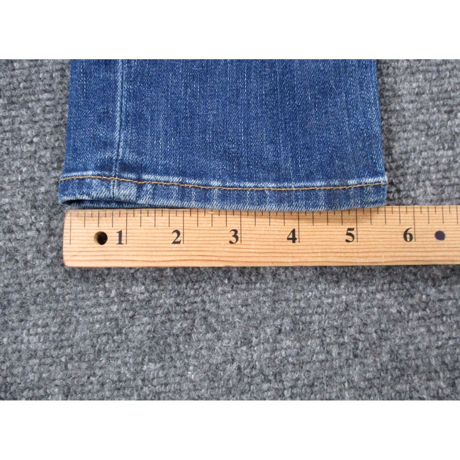 Rag & Bone rag & bone Jeans Womens 30 Blue Denim Capri Straight Casual Faded USA Made Size 24" / US 00 / IT 34 - 5 Thumbnail