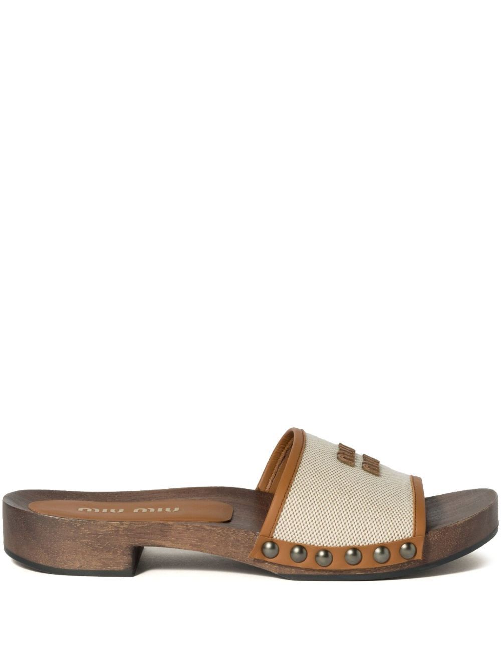 Miu Miu LOGO SLIDES Size US 10 / IT 40 - 1 Thumbnail
