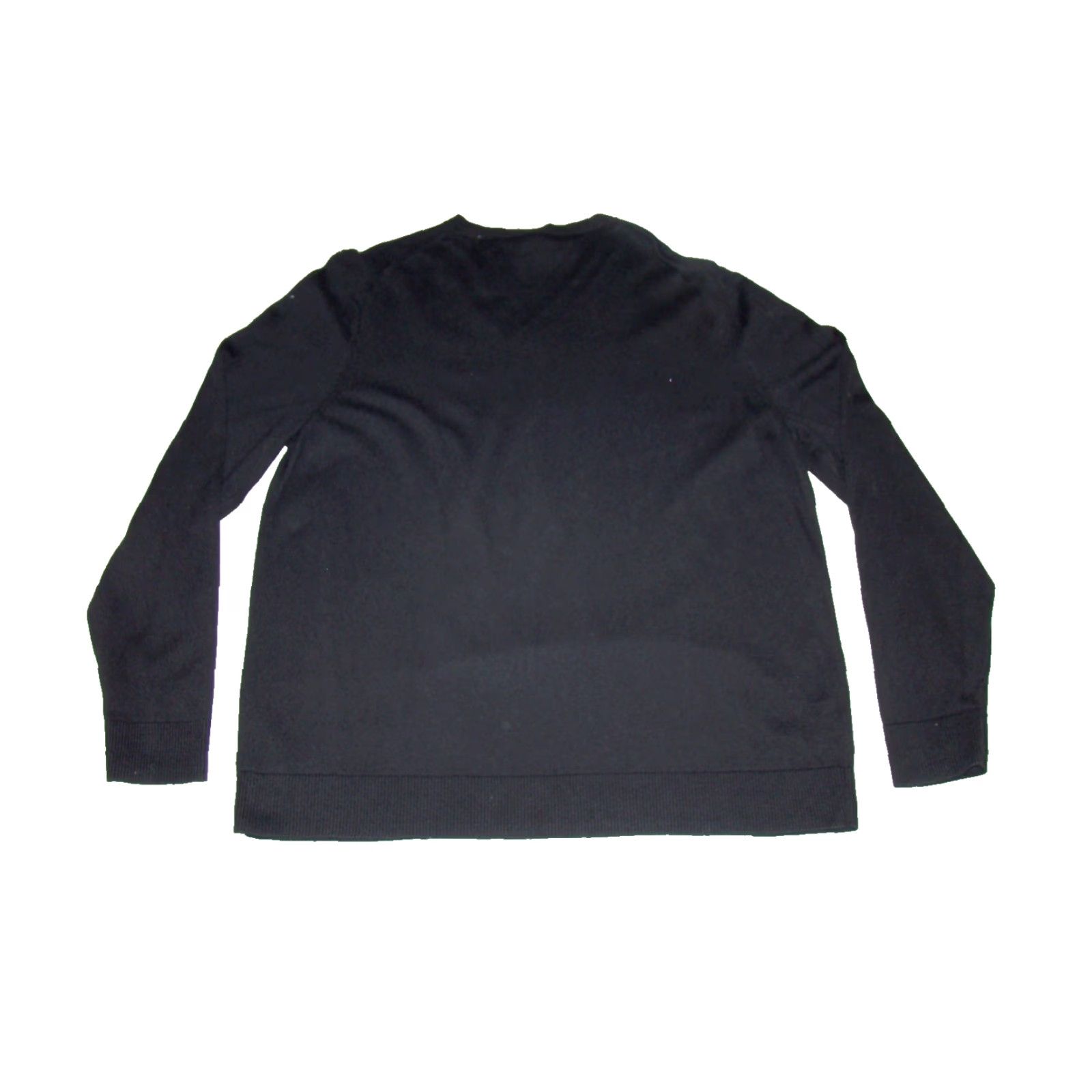 Eddie Bauer Eddie Bauer Mens L Cotton Cashmere Pullover V Neck Long Sleeve Black Sweater Size US L / EU 52-54 / 3 - 4 Thumbnail